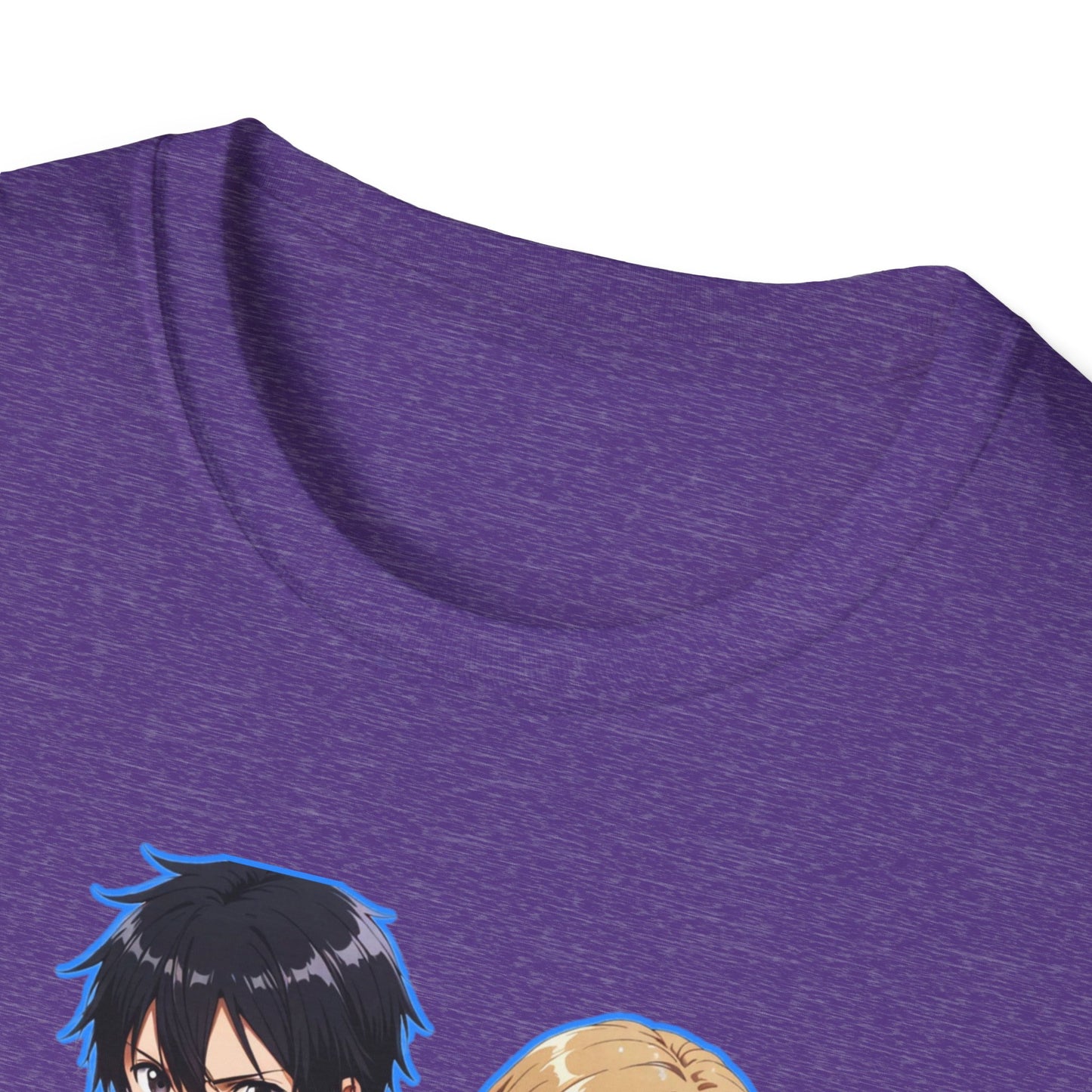 Anime-Inspired sao 10 Unisex Softstyle T-Shirt, Casual Wear, Gift for Otaku, Birthday Present, Soft Graphic Tee
