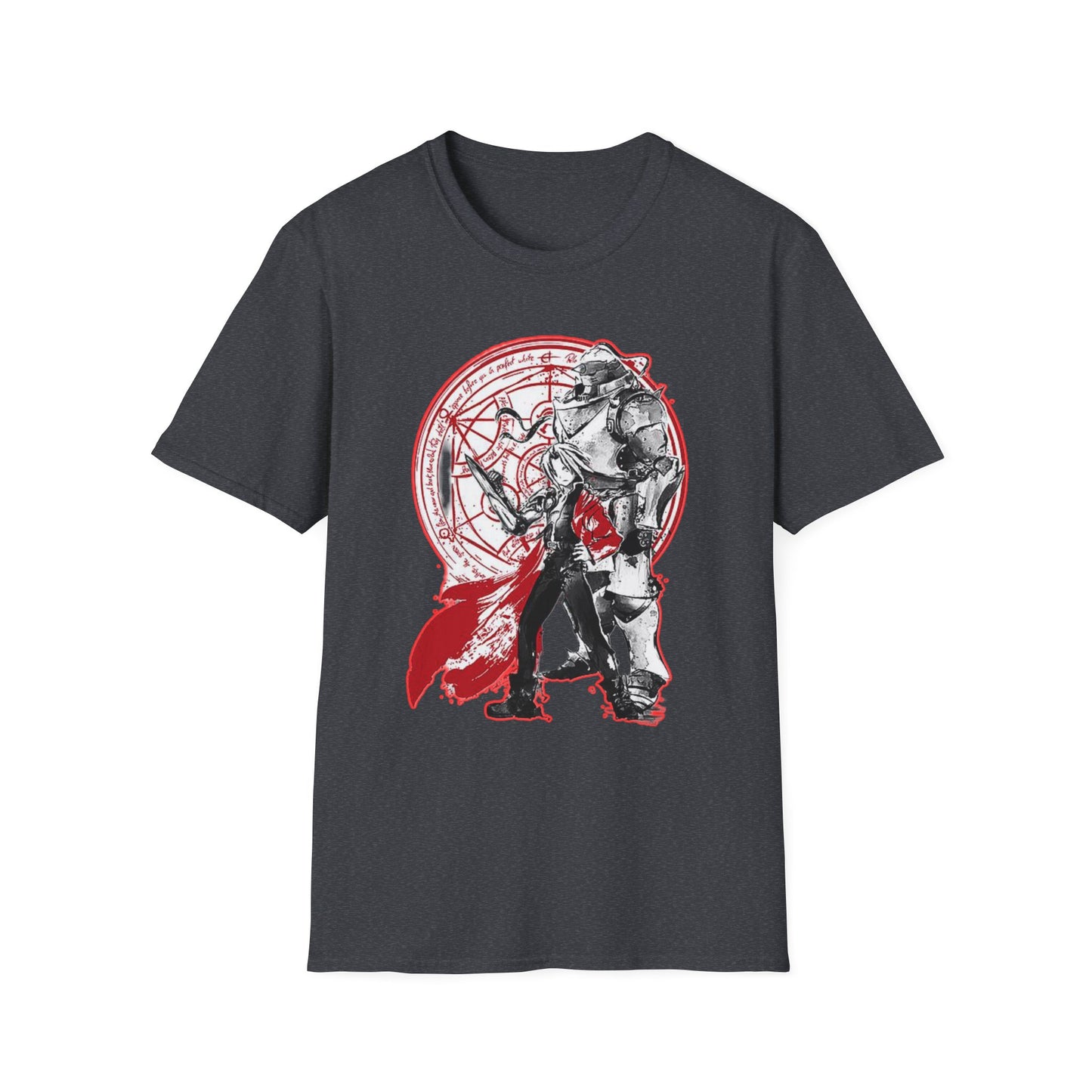 Unisex Graphic fma 2T-Shirt with Alchemist Design – Stylish Casual Wear, Anime Gift, Perfect for Fans, Everyday Comfort, Unique Gift Idea