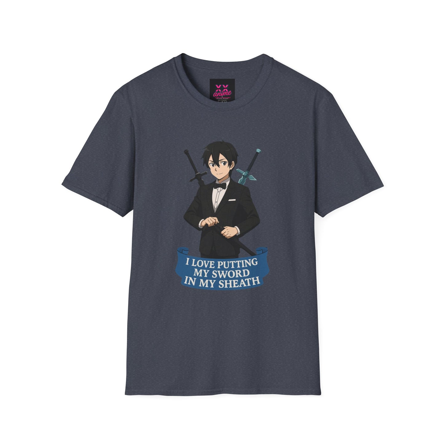 Anime-Inspired Unisex T-Shirt, Fun Graphic Tee, Geek Culture Apparel, Casual Wear, Gift for Anime Lovers, Trendy Fashion Statement