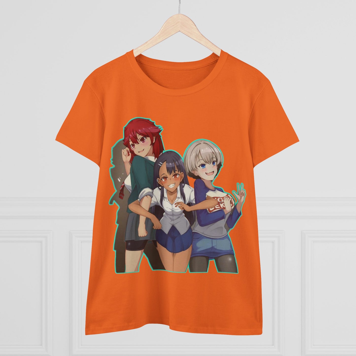 Anime-Inspired Tomo chan is a girl Women's Cotton Tee, Casual Graphic Shirt, Cosplay Tee, Gift for Anime Fans, Cute Manga Shirt