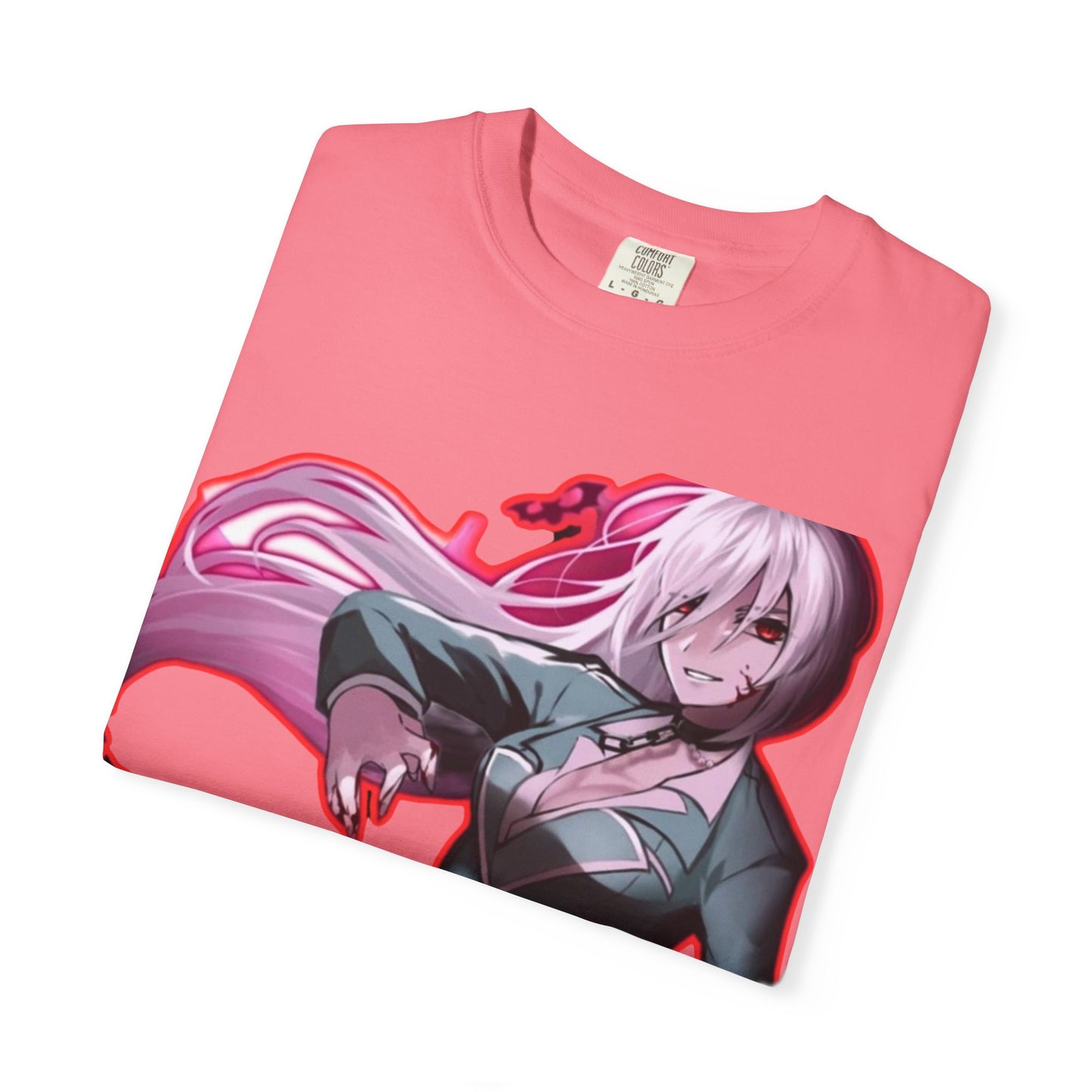 Anime-Themed T-Shirt Featuring Bold Artwork