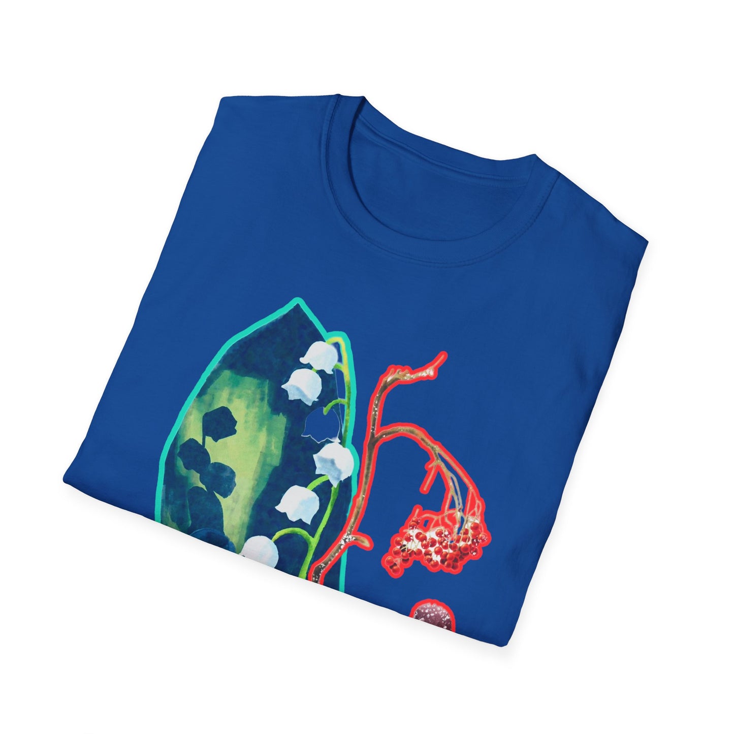 Artistic Unisex erased 5 Softstyle T-Shirt | Unique Graphic Tee, Gift for Art Lovers, Trendy Fashion, Everyday Wear, Creative Style