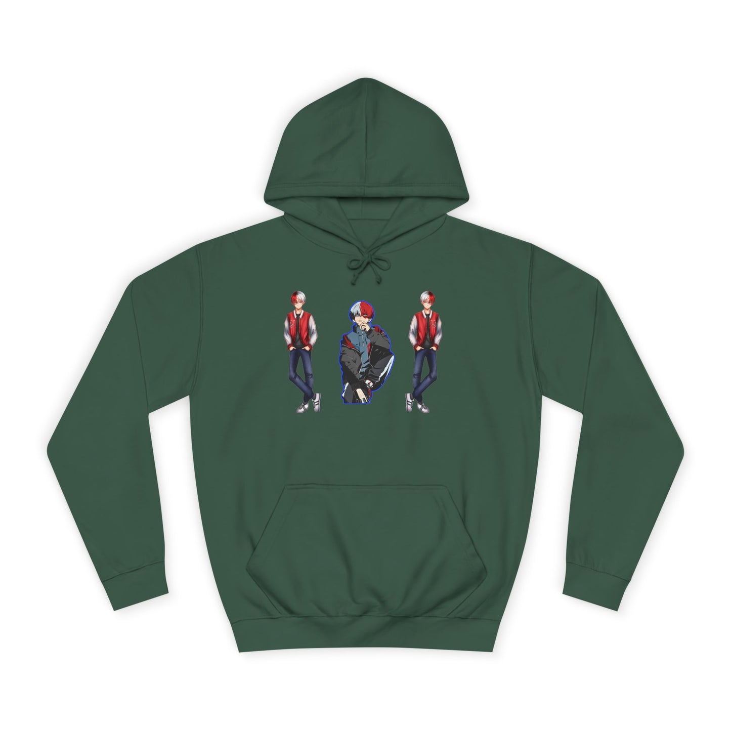 Hero school toto style Hoodie, Cozy Casual Wear, Gift for Students, Streetwear, Music Events, College Hoodie, Graphic Sweater