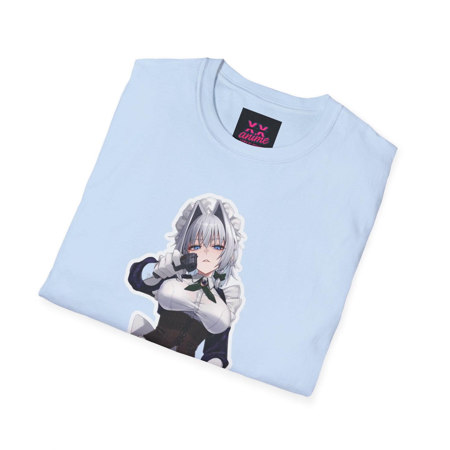 Anime-Inspired Unisex lewd gun T-Shirt - Fun, Playful Design, Perfect for Anime Lovers, Cosplay, Gifts, Casual Wear, and Conventions