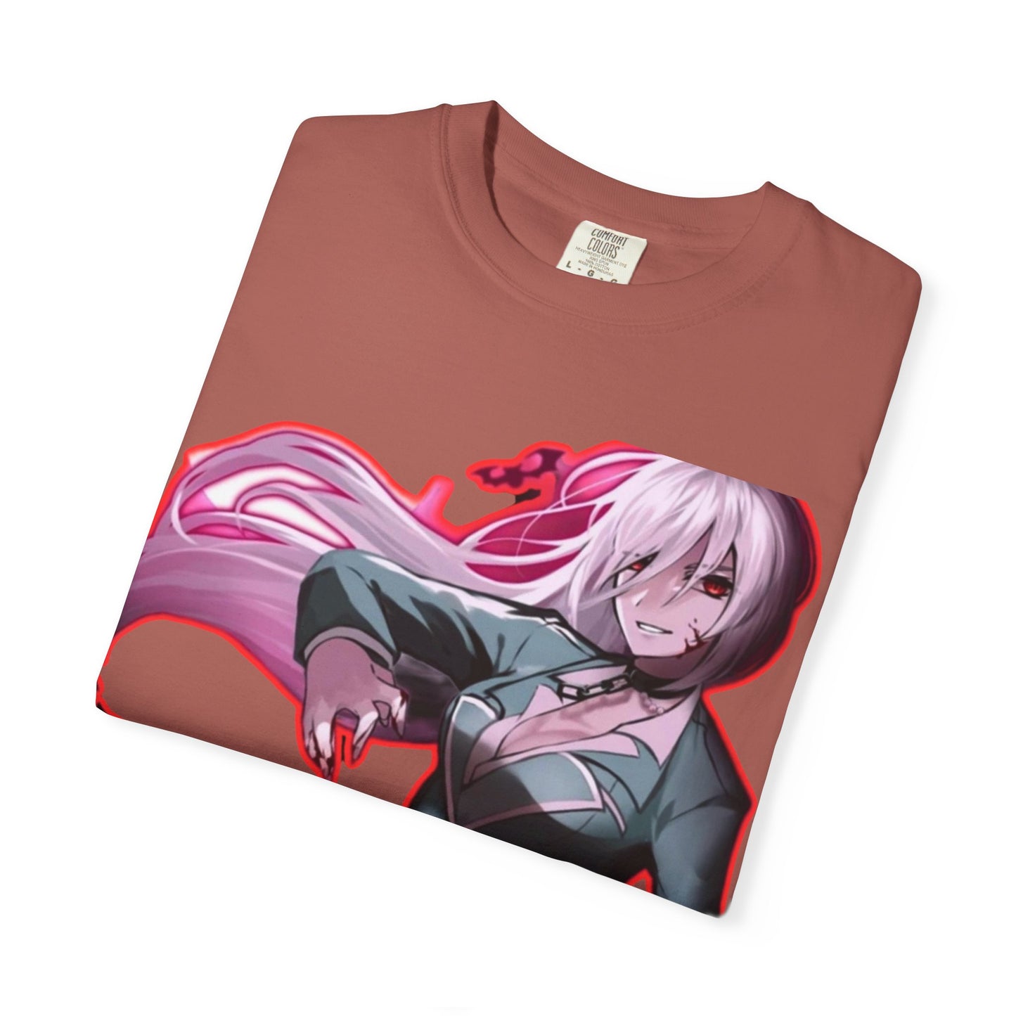 Anime-Themed T-Shirt Featuring Bold Artwork