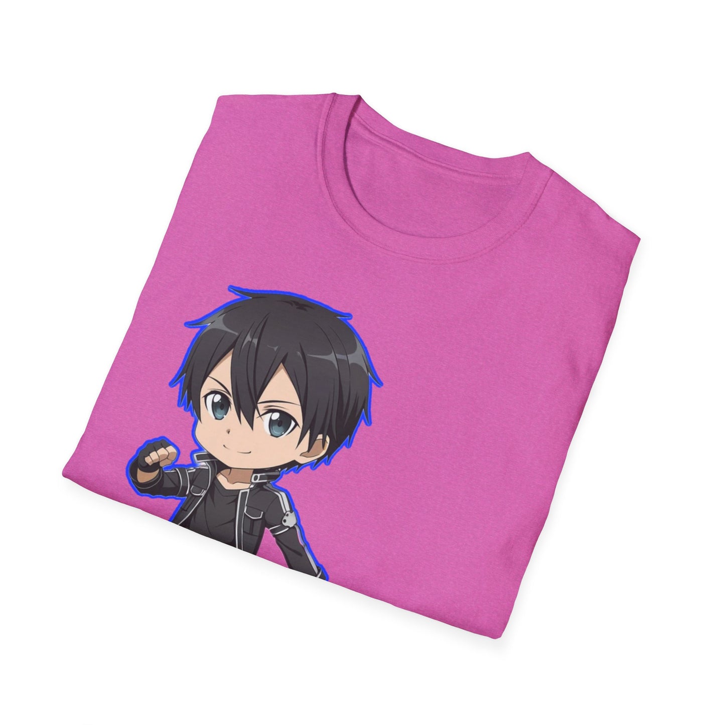 Anime Character sao 12 Unisex T-Shirt, Softstyle Tee for Fans, Gift for Birthdays and Conventions, Casual Wear, Cute Graphic Tee