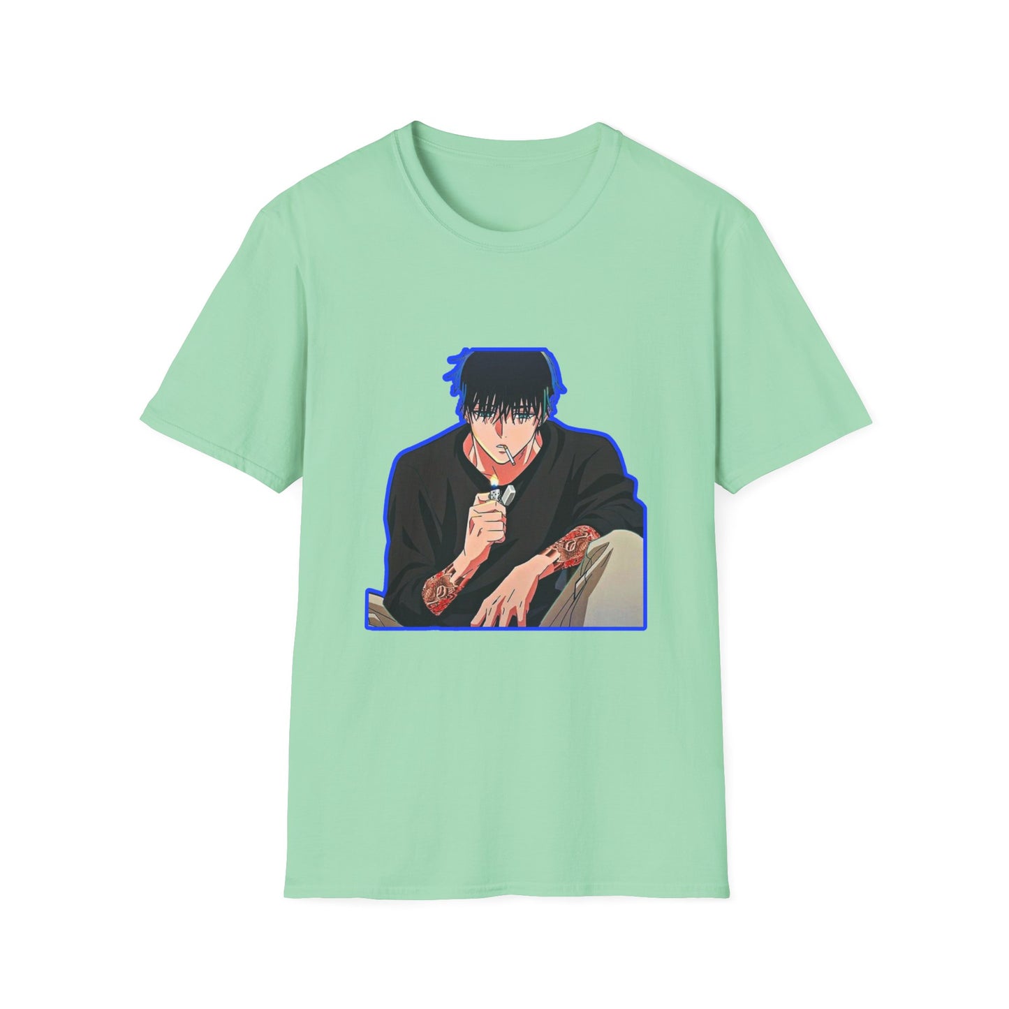 Anime-Inspired Unisex fiance 1 Softstyle T-Shirt, Manga Fan Gift, Casual Wear, Graphic Tee, Streetwear, Birthday Present, Cool T-Shirt