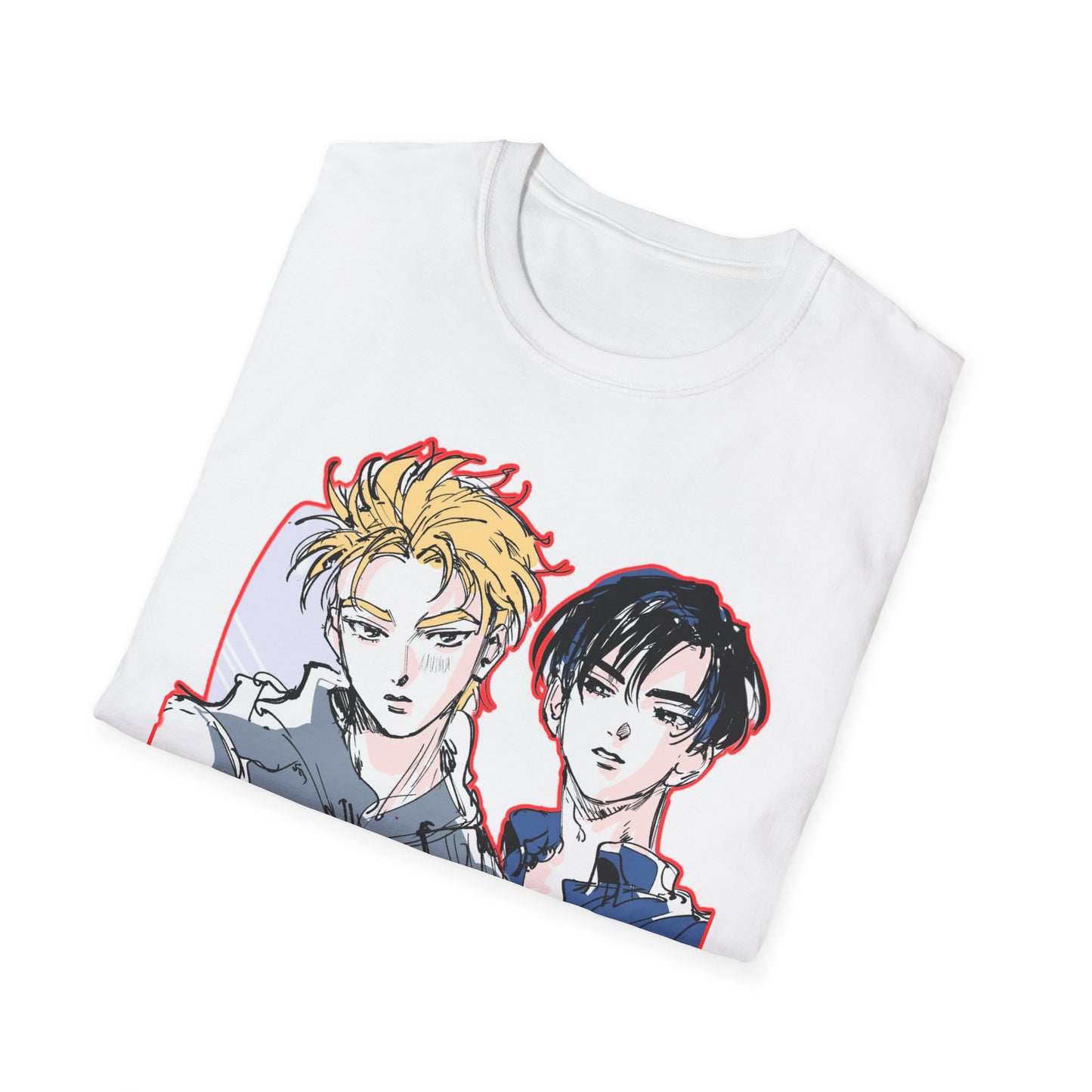 Anime-Inspired initial D 13 Unisex Softstyle T-Shirt, Stylish Graphic Tee, Casual Wear, Gift for Anime Lovers, Everyday Fashion