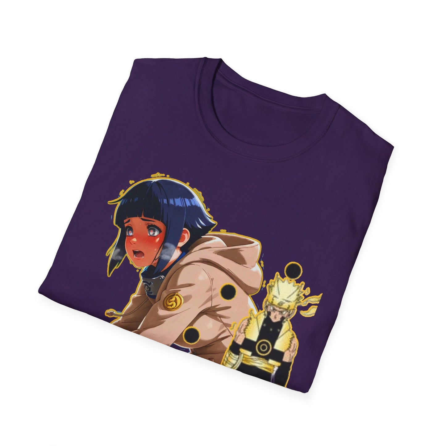 Anime-Inspired Naruto 2 Unisex Softstyle T-Shirt, Graphic Tee for Fans, Casual Wear, Gift for Birthdays, Cosplay Outfit, Summer Style