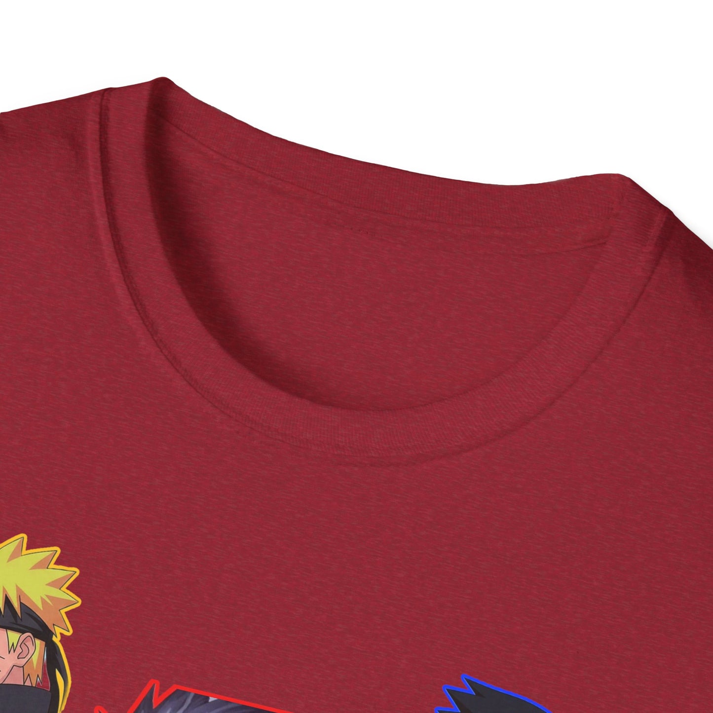 Anime-Inspired Naruto 5 Unisex Softstyle T-Shirt, Graphic Tee for Fans, Casual Wear, Gift for Birthdays, Cosplay, and Conventions