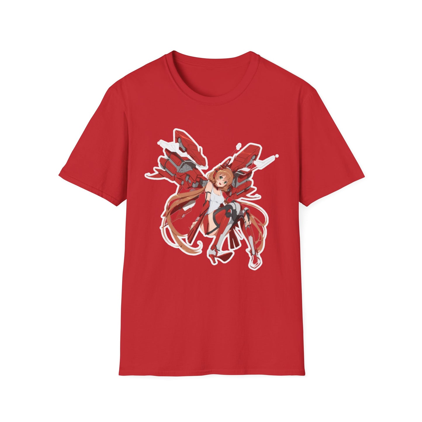 Red Butterfly Graphic Unisex T-Shirt, Cute Casual Tee, Anime-Inspired Apparel, Gift for Friends, Birthday Surprise