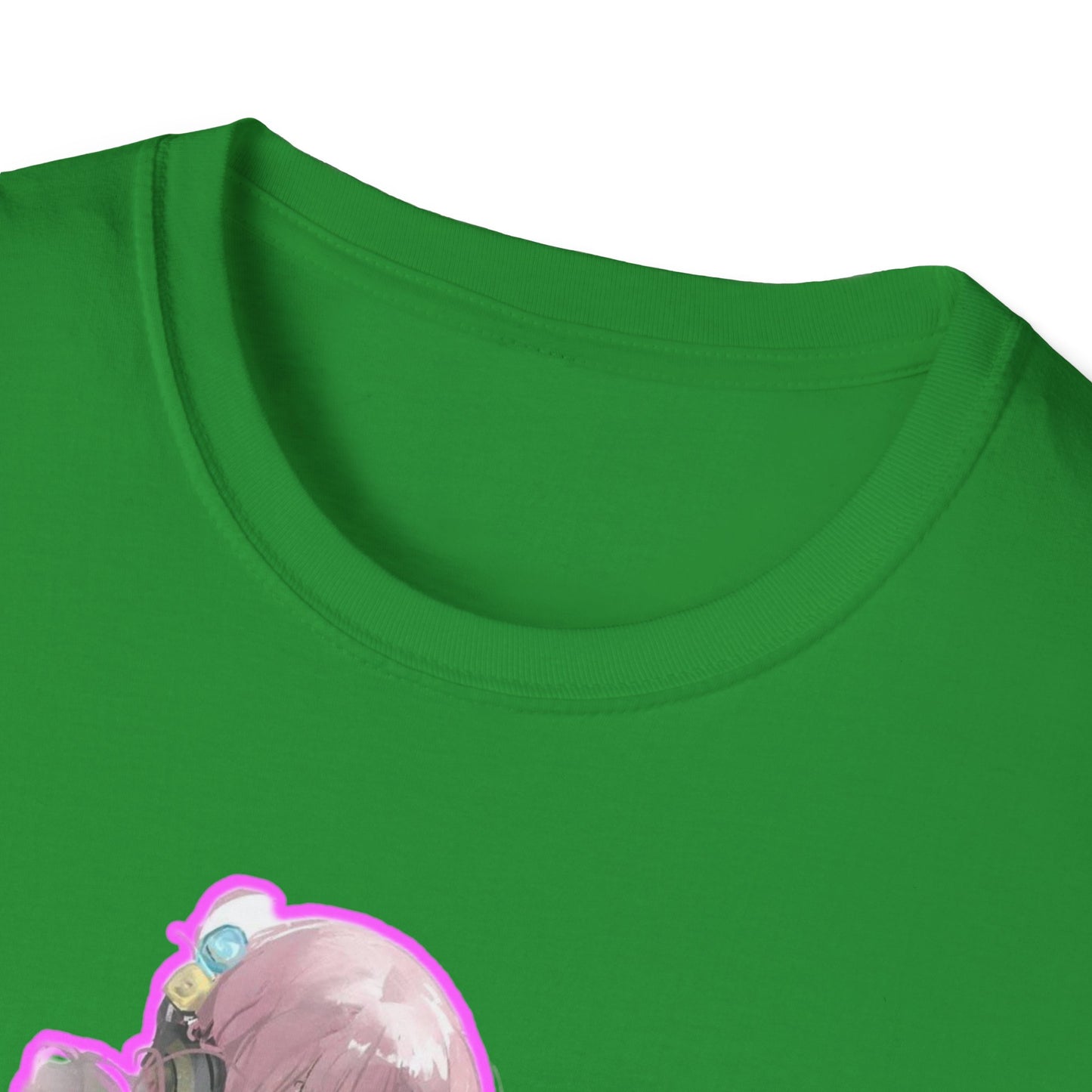 Cool Gamer Girl T-Shirt, Anime Tee, Unisex Softstyle Shirt for Game Lovers, Gift for Birthdays, Casual Wear, Fun Streetwear