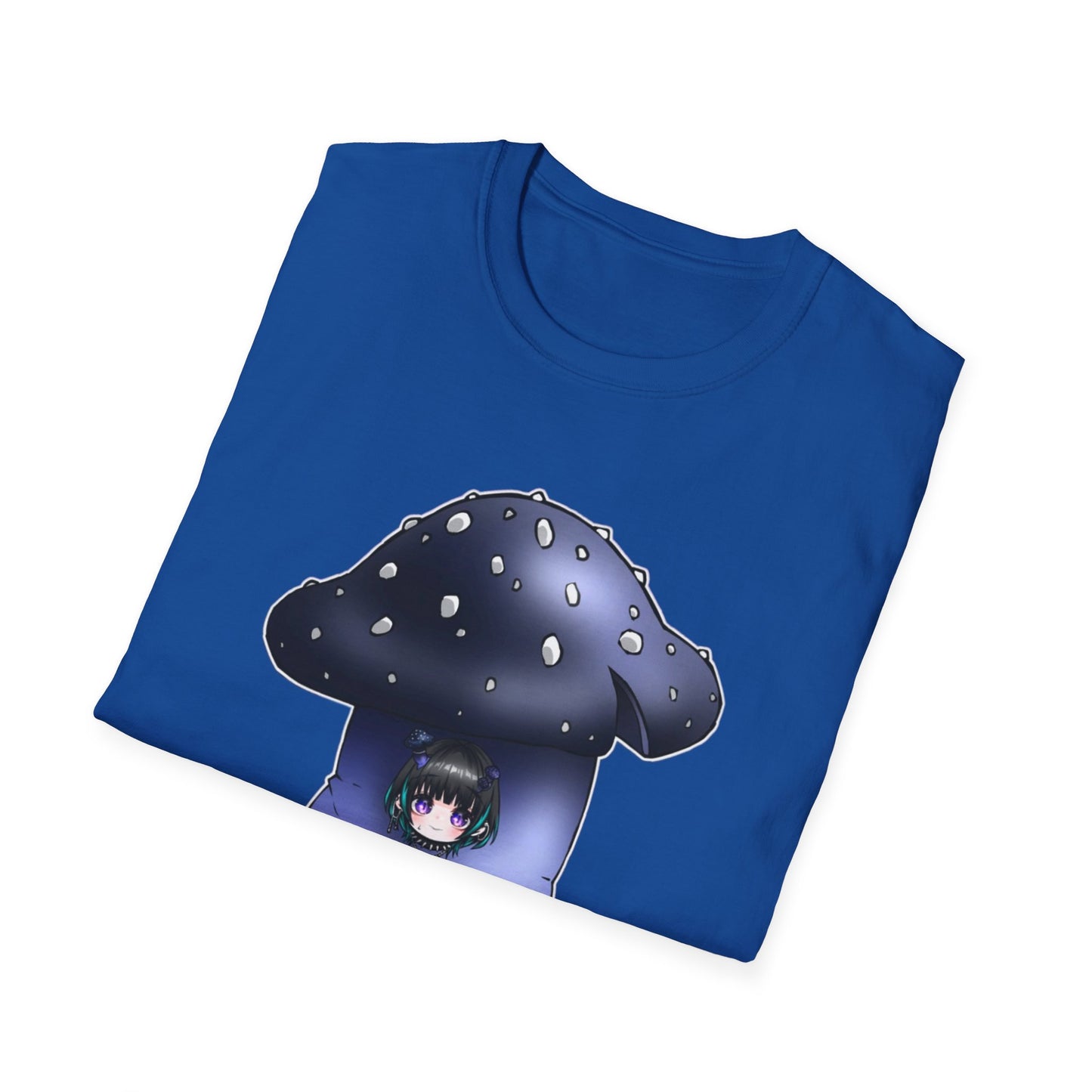 Whimsical Mushroom T-Shirt | Cute Graphic Tee, Softstyle Tee for Festivals, Gifts, Casual Wear, Unisex Apparel