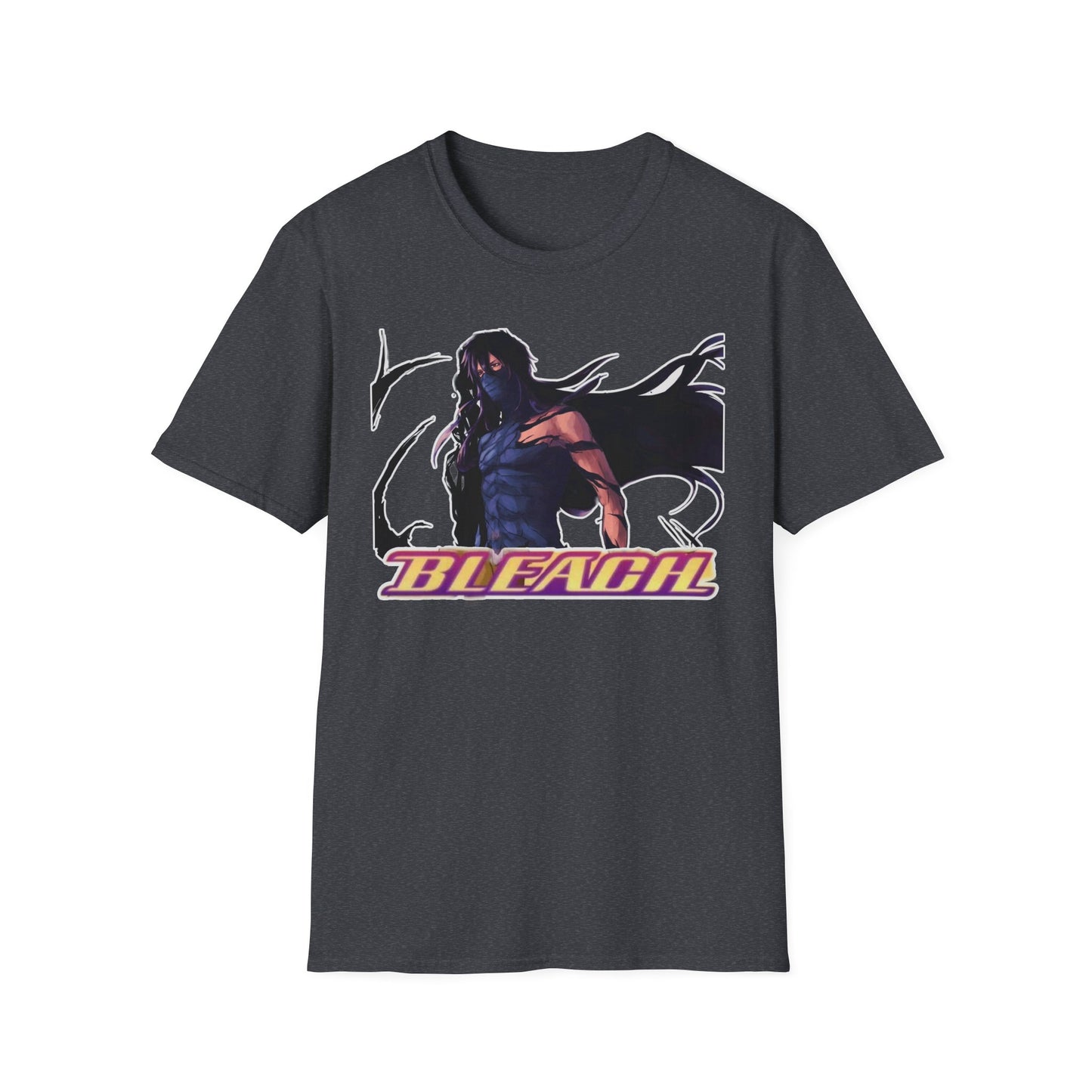 Bleach Anime bleach 7 Inspired Unisex Softstyle T-Shirt, Casual Wear, Graphic Tee, Gift for Anime Fans, Cosplay, Summer Fashion