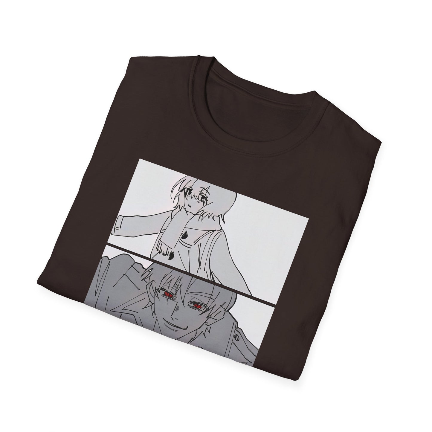 Artistic Unisex erased 2 T-Shirt - Graphic Tee for Anime Lovers, Casual Wear for Parties, Birthdays, and Comic Con
