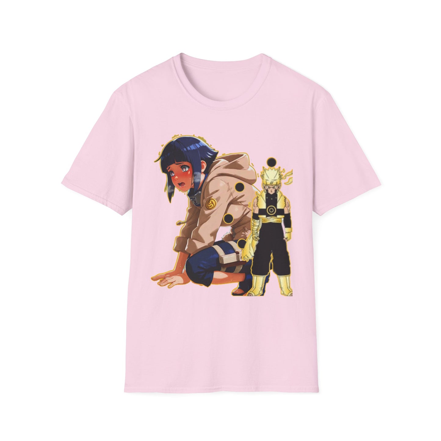 Anime-Inspired Naruto 2 Unisex Softstyle T-Shirt, Graphic Tee for Fans, Casual Wear, Gift for Birthdays, Cosplay Outfit, Summer Style