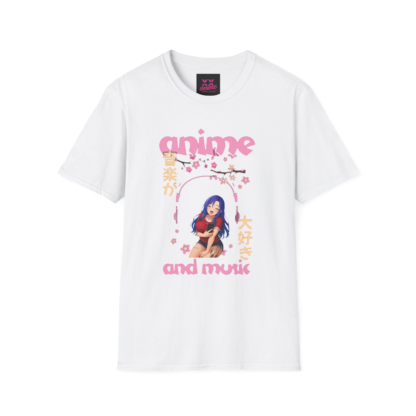 Anime Lover T-Shirt, Unisex Graphic Tee, Comfortable Casual Wear, Gift for Anime Fans, Unique Design for Conventions, Street Style Fashion