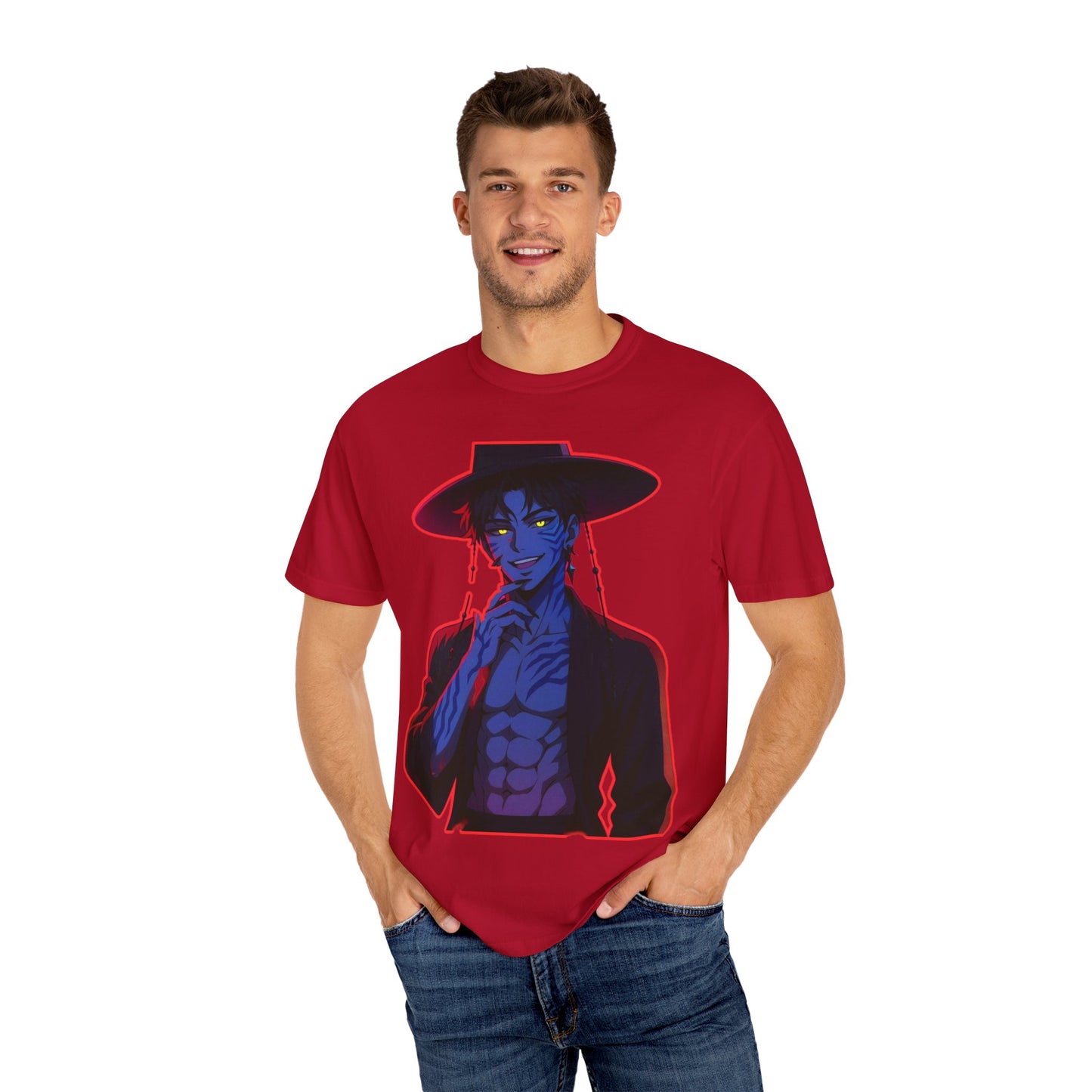 Kpop Anime-Inspired Unisex T-Shirt, Retro Anime Tee, Cool Graphic Shirt, Gift for Anime Lovers, Fashionable Streetwear
