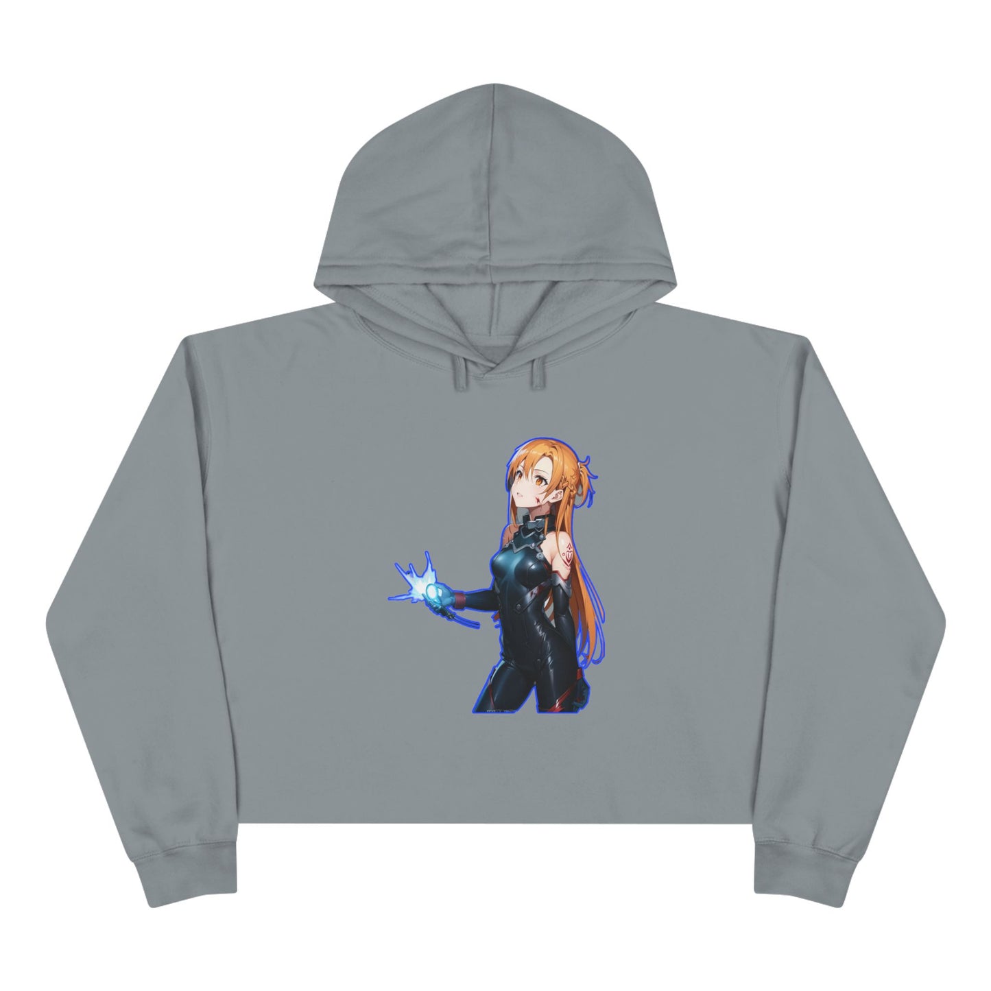 Copy of Trendy Crop Hoodie sao 2 with Unique Designs, Anime Aesthetic, Casual Streetwear, Gift for Fans, Fashion Statement