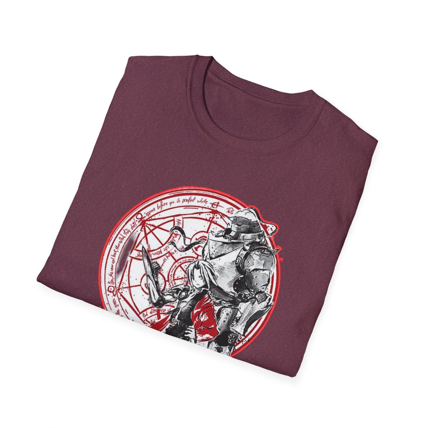 Unisex Graphic fma 2T-Shirt with Alchemist Design – Stylish Casual Wear, Anime Gift, Perfect for Fans, Everyday Comfort, Unique Gift Idea