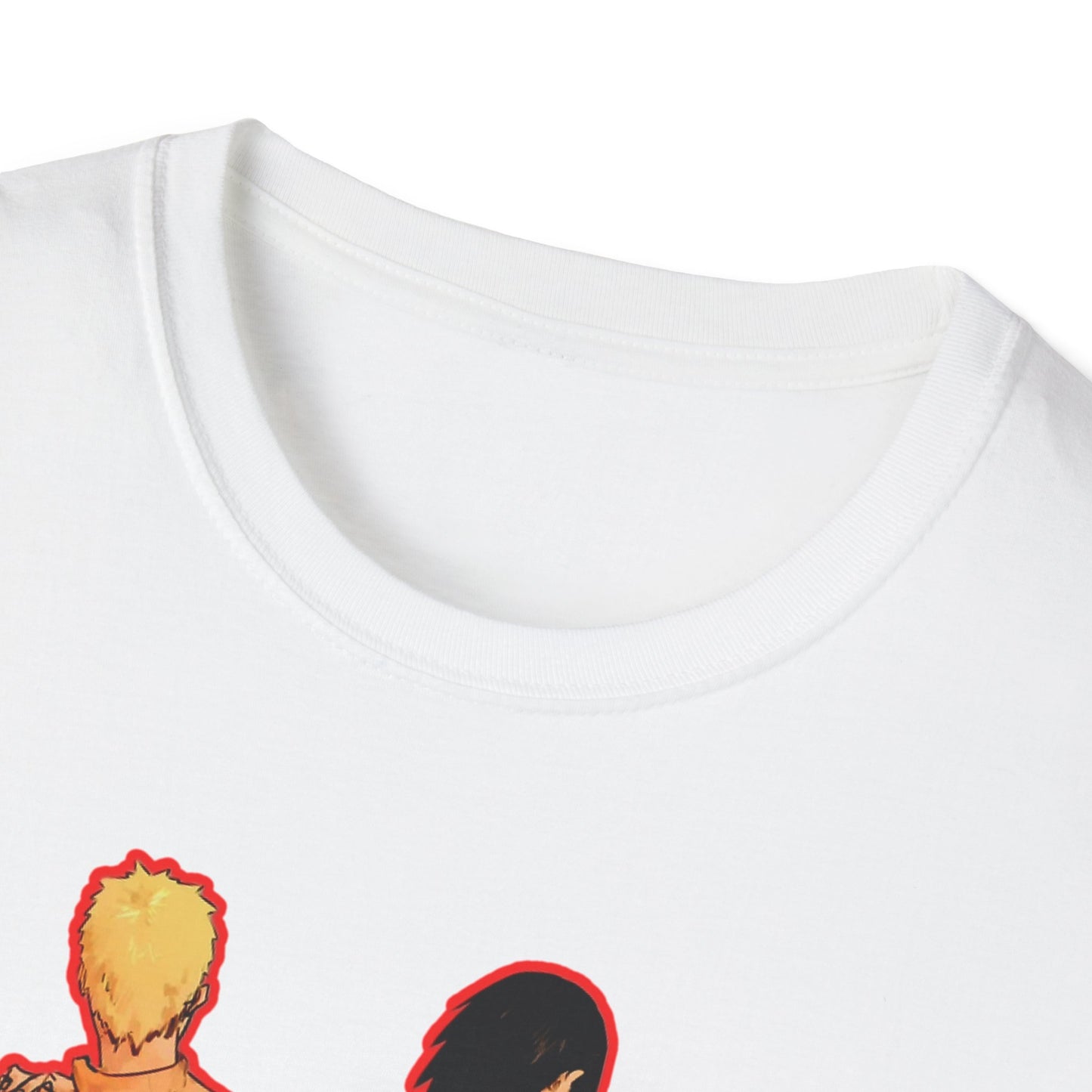 Dynamic Duo Naruto Unisex T-Shirt, Casual Graphic Tee, Perfect Gift for Friends, Birthday Apparel, Fan Merchandise