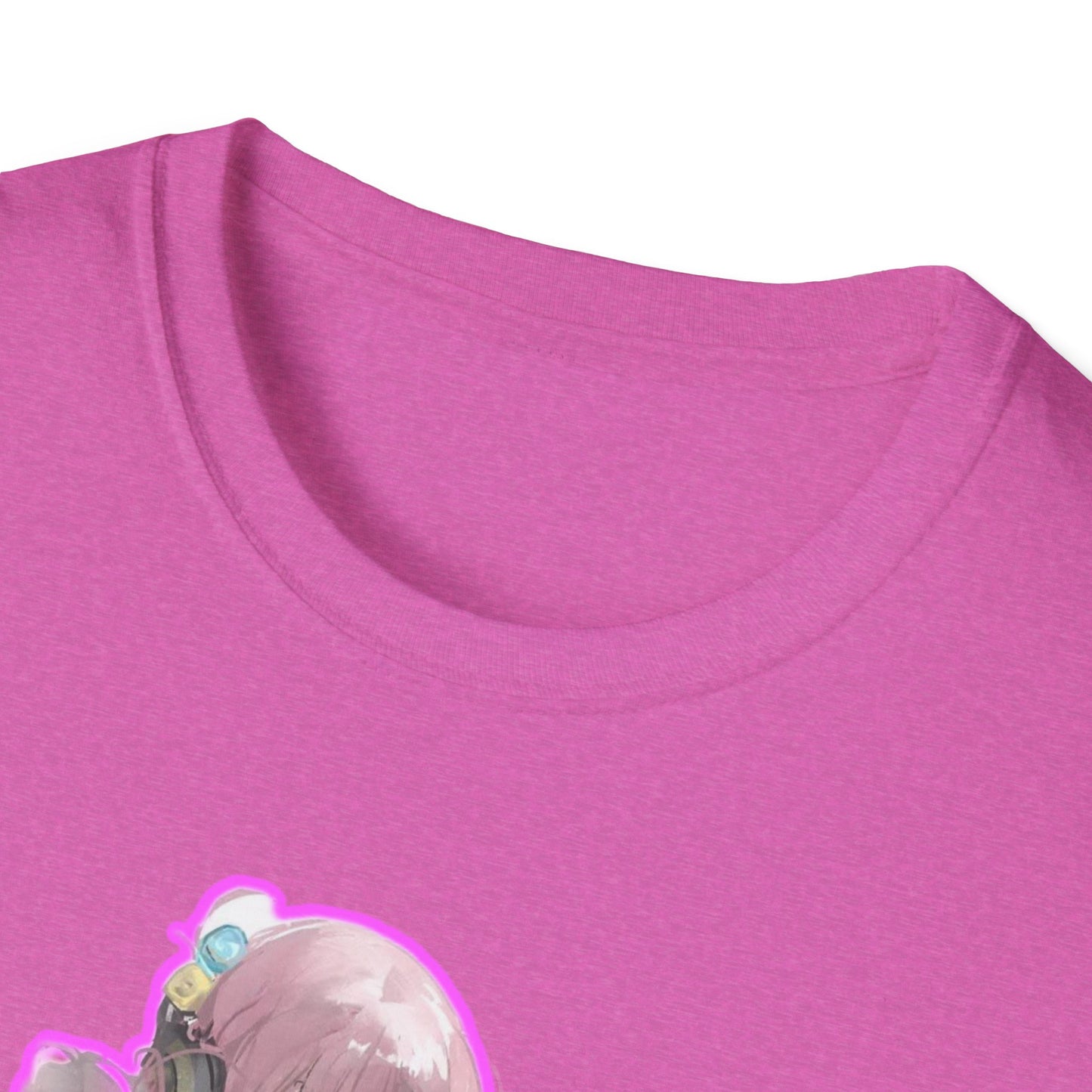 Cool Gamer Girl T-Shirt, Anime Tee, Unisex Softstyle Shirt for Game Lovers, Gift for Birthdays, Casual Wear, Fun Streetwear