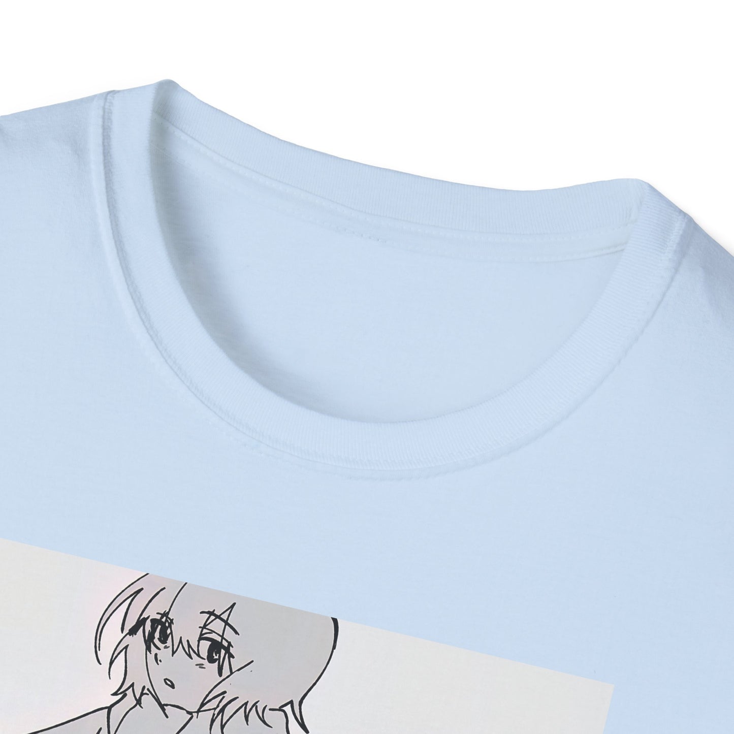 Artistic Unisex erased 2 T-Shirt - Graphic Tee for Anime Lovers, Casual Wear for Parties, Birthdays, and Comic Con