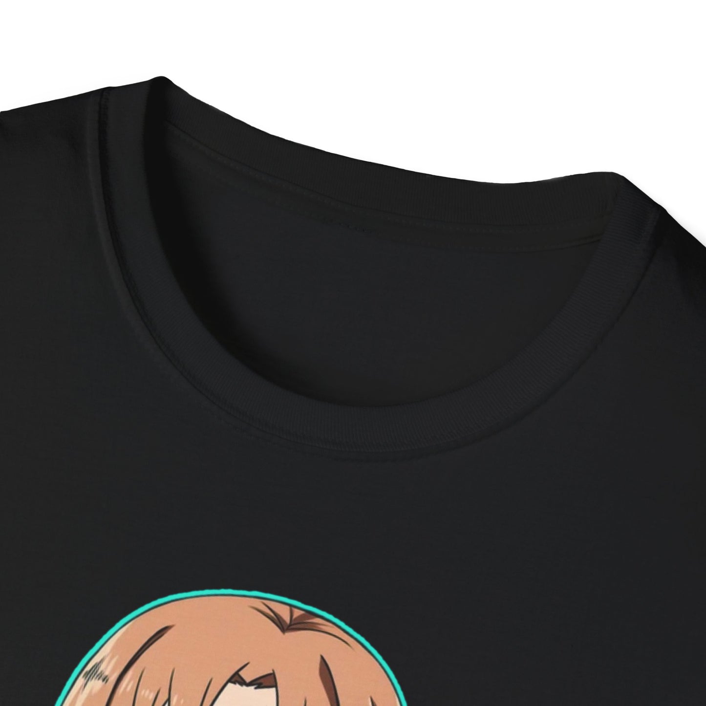 Kawaii Pancake Lover sao T-Shirt, Cute Anime Tee, Foodie Gift, Unisex Softstyle Tee, Perfect for Pancake Day, Birthday, Everyday Wear
