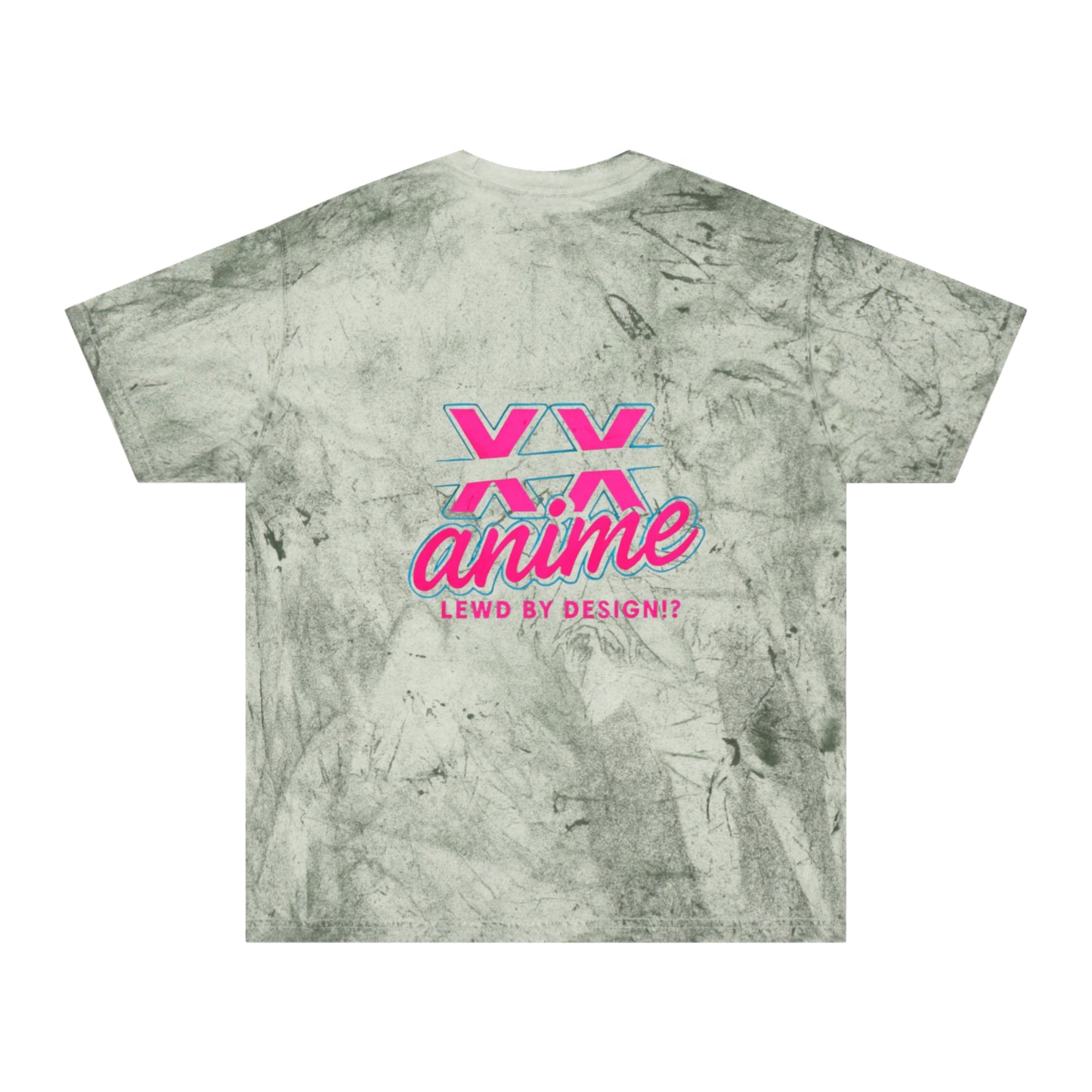 Kawaii Glitch T-Shirt, Anime Fan Apparel, Retro VR Graphic Tee, Unisex Casual Wear, Gamer Gift, Unique Color Blast Shirt