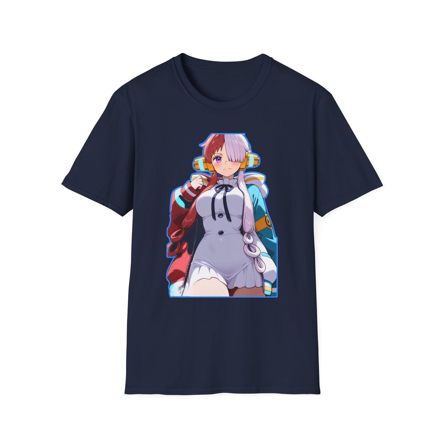 Anime-Inspired one piece 4 Unisex Softstyle T-Shirt, Graphic Tee, Casual Wear, Gift for Otaku, Everyday Comfort