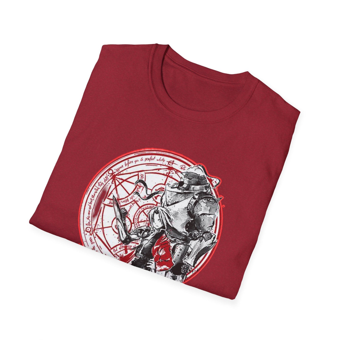 Unisex Graphic fma 2T-Shirt with Alchemist Design – Stylish Casual Wear, Anime Gift, Perfect for Fans, Everyday Comfort, Unique Gift Idea