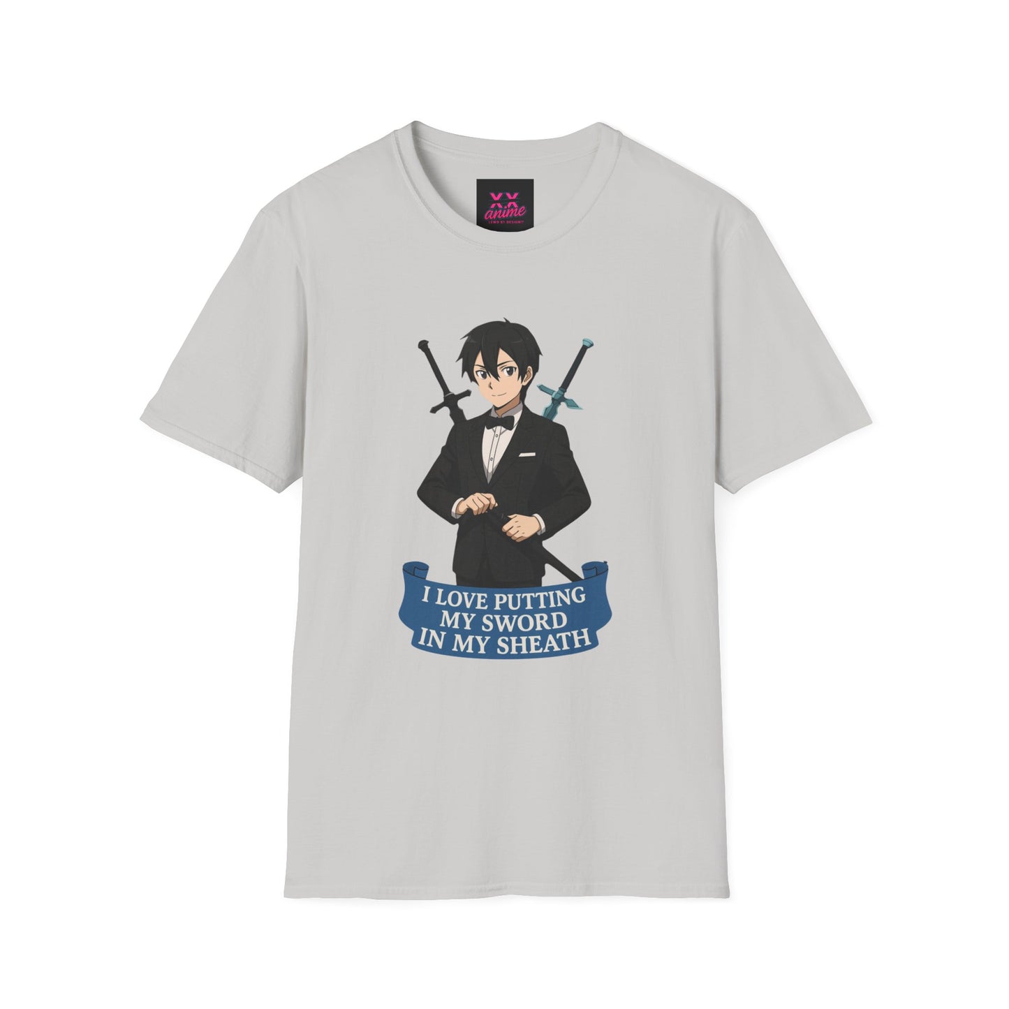 Anime-Inspired Unisex T-Shirt, Fun Graphic Tee, Geek Culture Apparel, Casual Wear, Gift for Anime Lovers, Trendy Fashion Statement