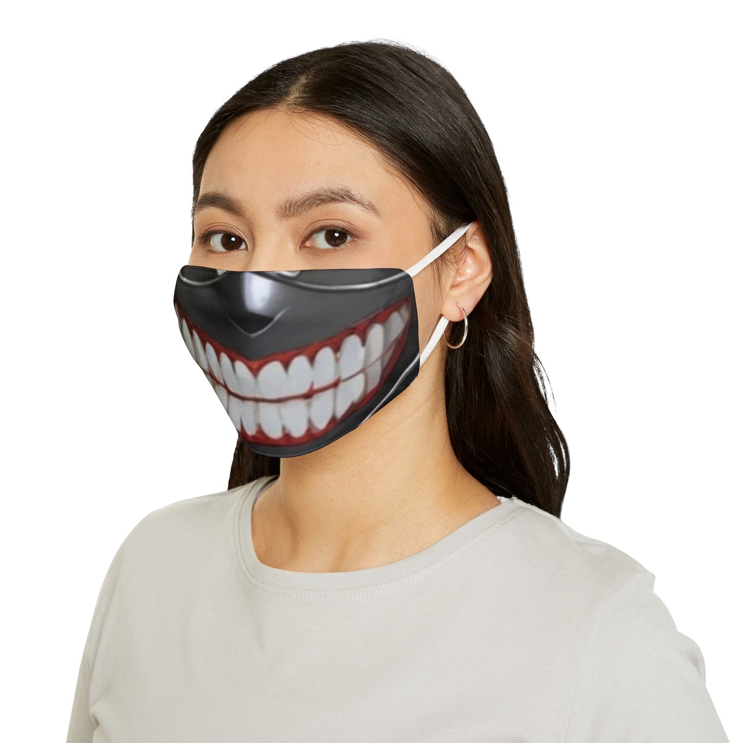 Smiling Skull Face Tokyo ghoul style Mask | Cosplay Accessory, Halloween Costume, Party Favor, Daily Protection, Fun Gift