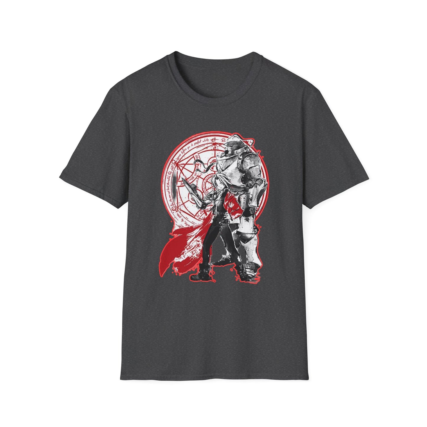 Unisex Graphic fma 2T-Shirt with Alchemist Design – Stylish Casual Wear, Anime Gift, Perfect for Fans, Everyday Comfort, Unique Gift Idea