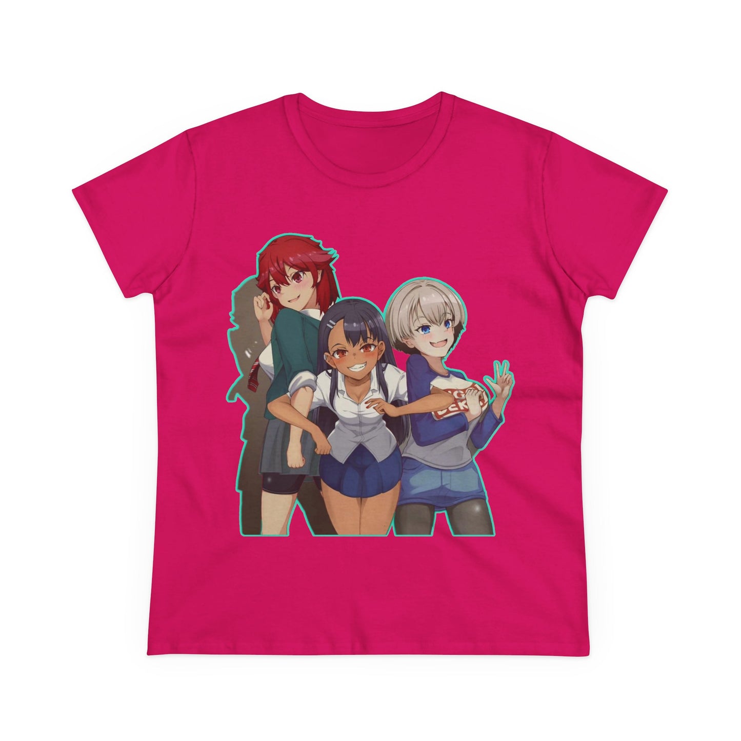 Anime-Inspired Tomo chan is a girl Women's Cotton Tee, Casual Graphic Shirt, Cosplay Tee, Gift for Anime Fans, Cute Manga Shirt