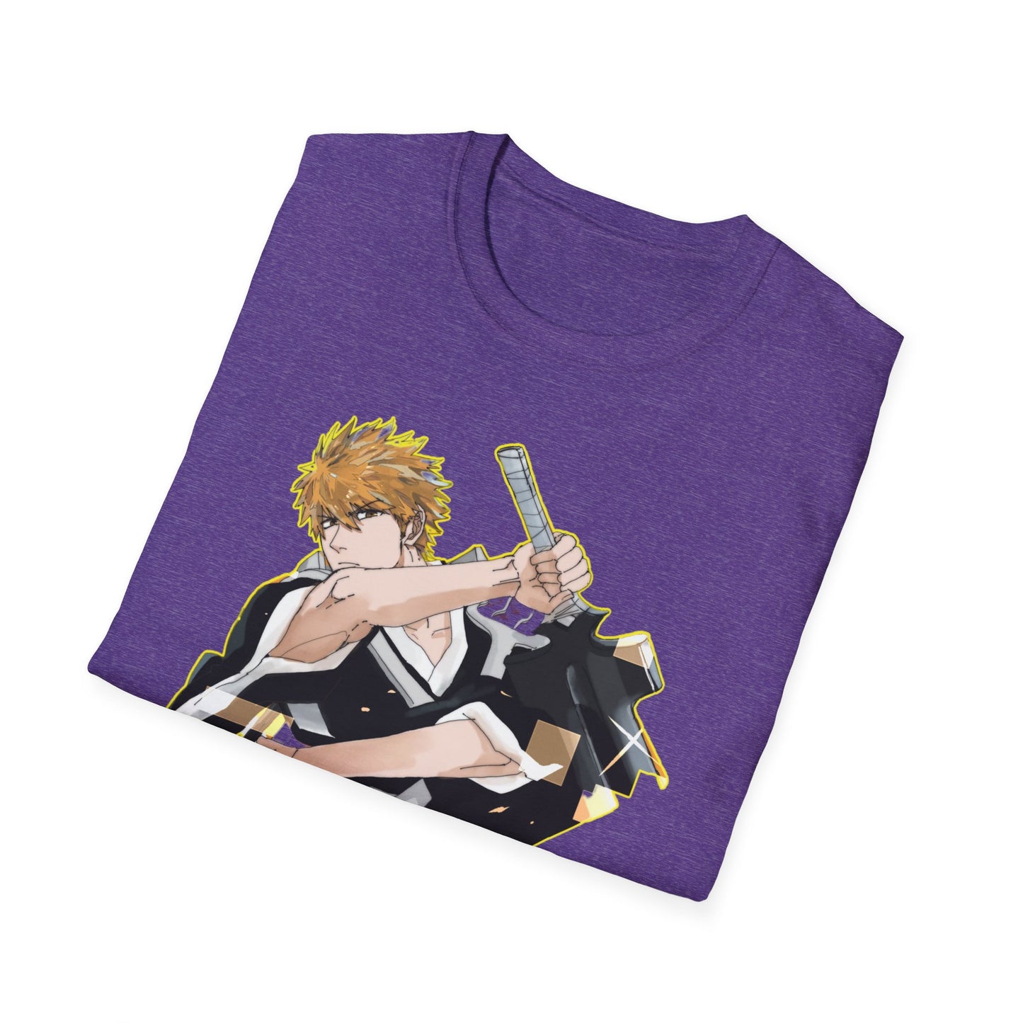 Bleach 12 Anime Unisex T-Shirt, Ichigo Graphic Tee, Softstyle Shirt, Gift for Fans, Casual Wear, Anime Merchandise