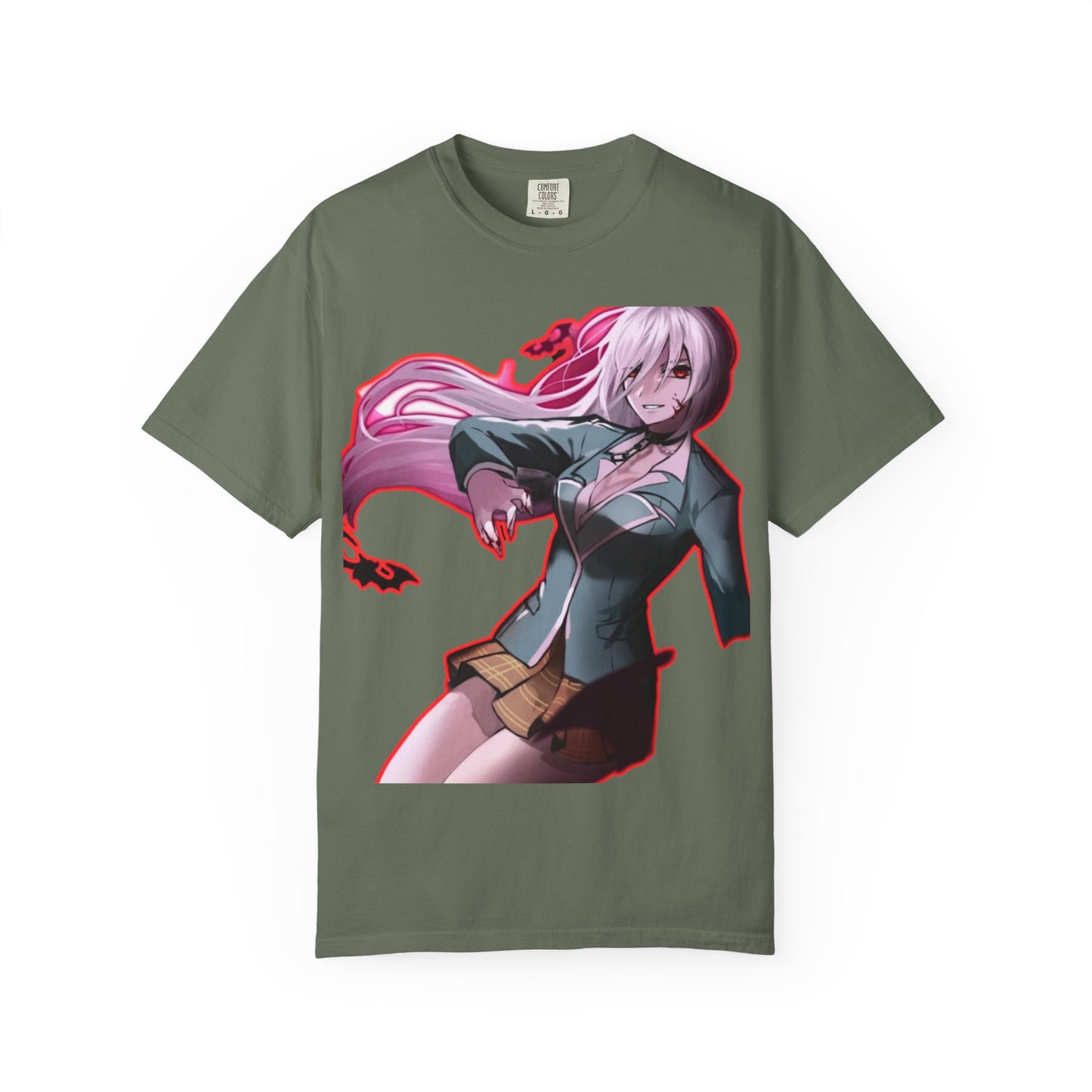 Anime-Themed T-Shirt Featuring Bold Artwork