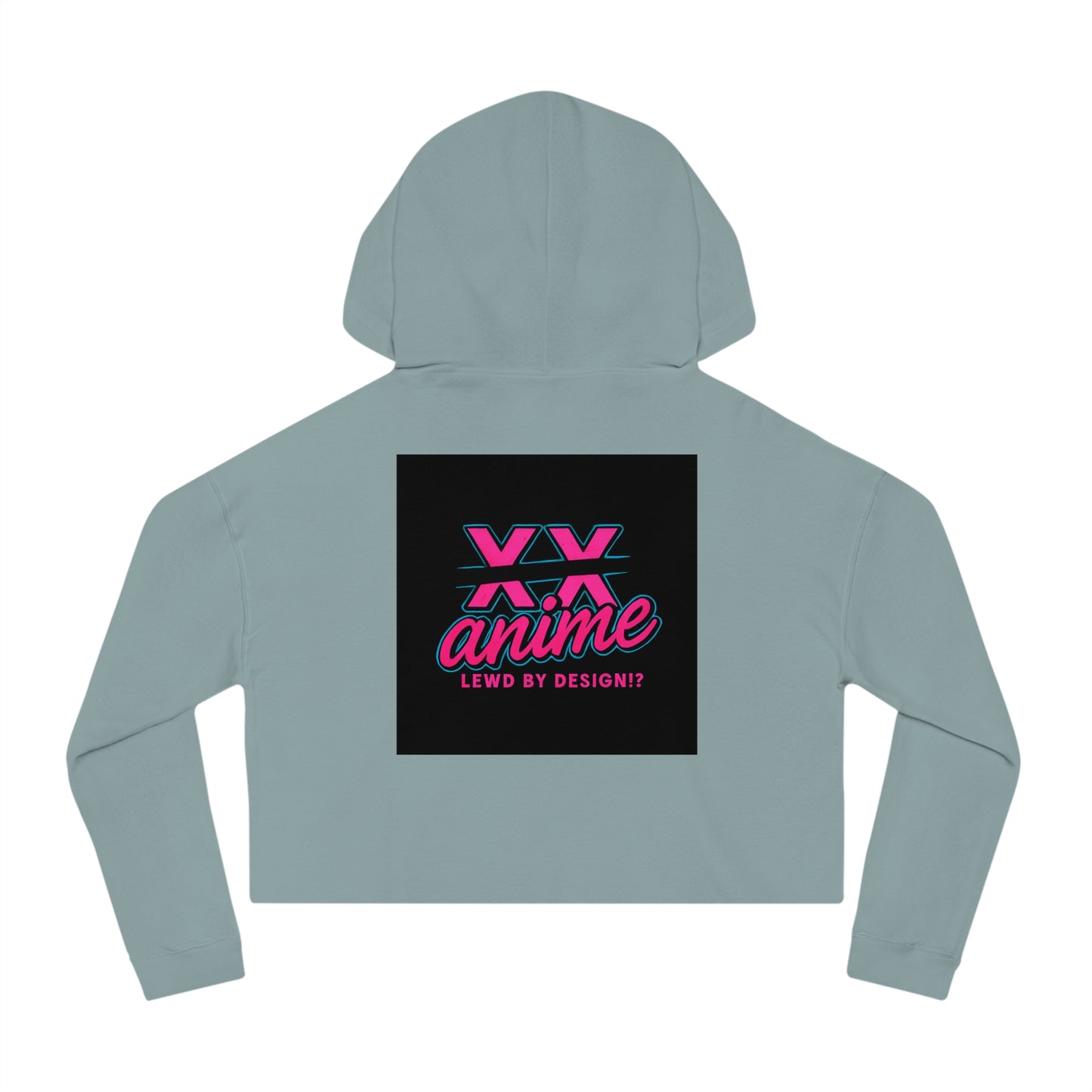 Anime-Inspired Cropped Hoodie - Cute & Sassy, Streetwear Fashion, Gift for Her, Cosplay, Casual Wear, Anime Lovers