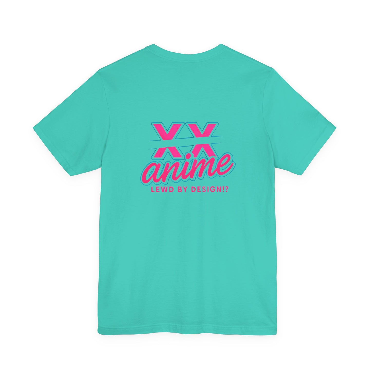 Lewd Anime-Themed Unisex Tee for Fans, Cute Graphic T-Shirt, Comfortable Everyday Wear, Perfect Gift for Anime Lovers, Stylish Casual Top