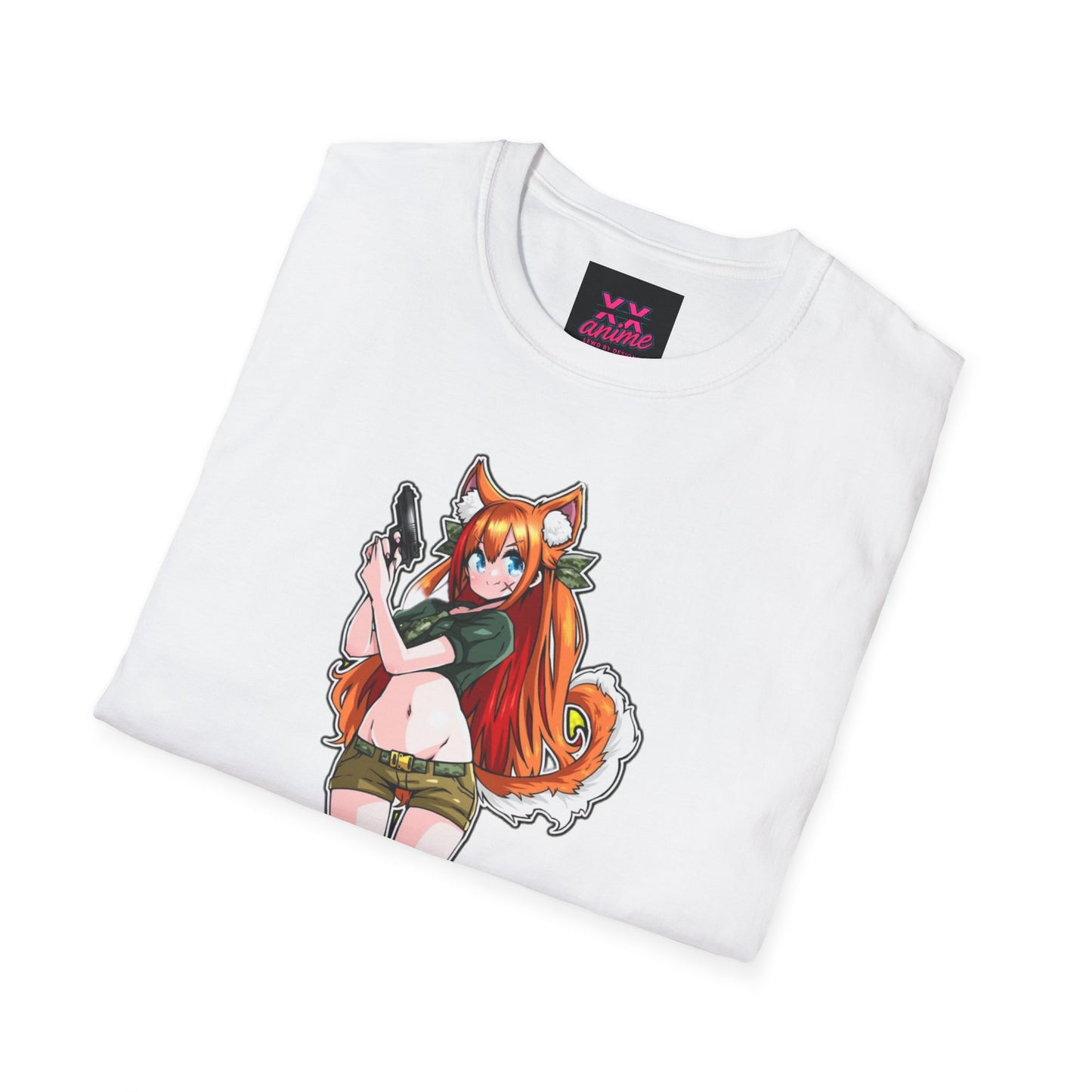 Anime lewd Graphic Tee, Casual Unisex T-Shirt, Trendy Character Shirt, Cute Gift for Anime Lovers, Streetwear for Fans