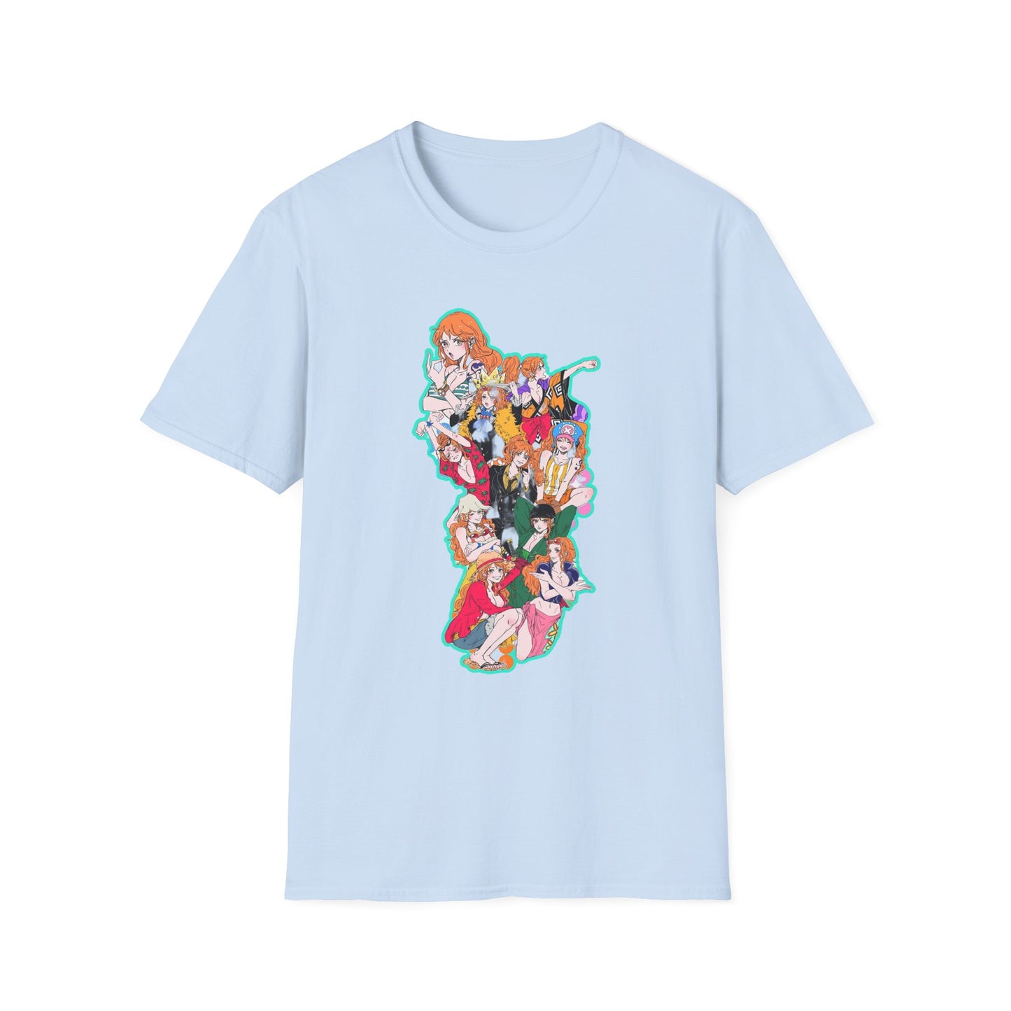 Whimsical Cartoon one piece 9 Character Unisex T-Shirt | Fun Graphic Tee, Gift for Fans, Casual Wear, Collectible Apparel, Birthday Gift
