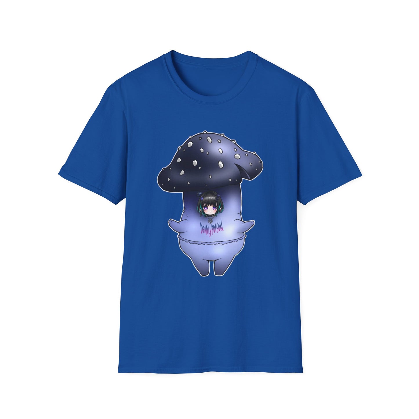 Whimsical Mushroom T-Shirt | Cute Graphic Tee, Softstyle Tee for Festivals, Gifts, Casual Wear, Unisex Apparel