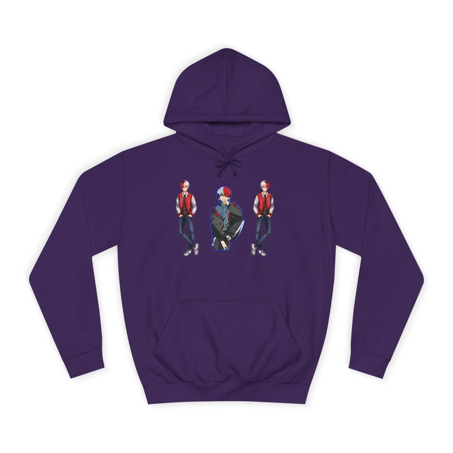Hero school toto style Hoodie, Cozy Casual Wear, Gift for Students, Streetwear, Music Events, College Hoodie, Graphic Sweater