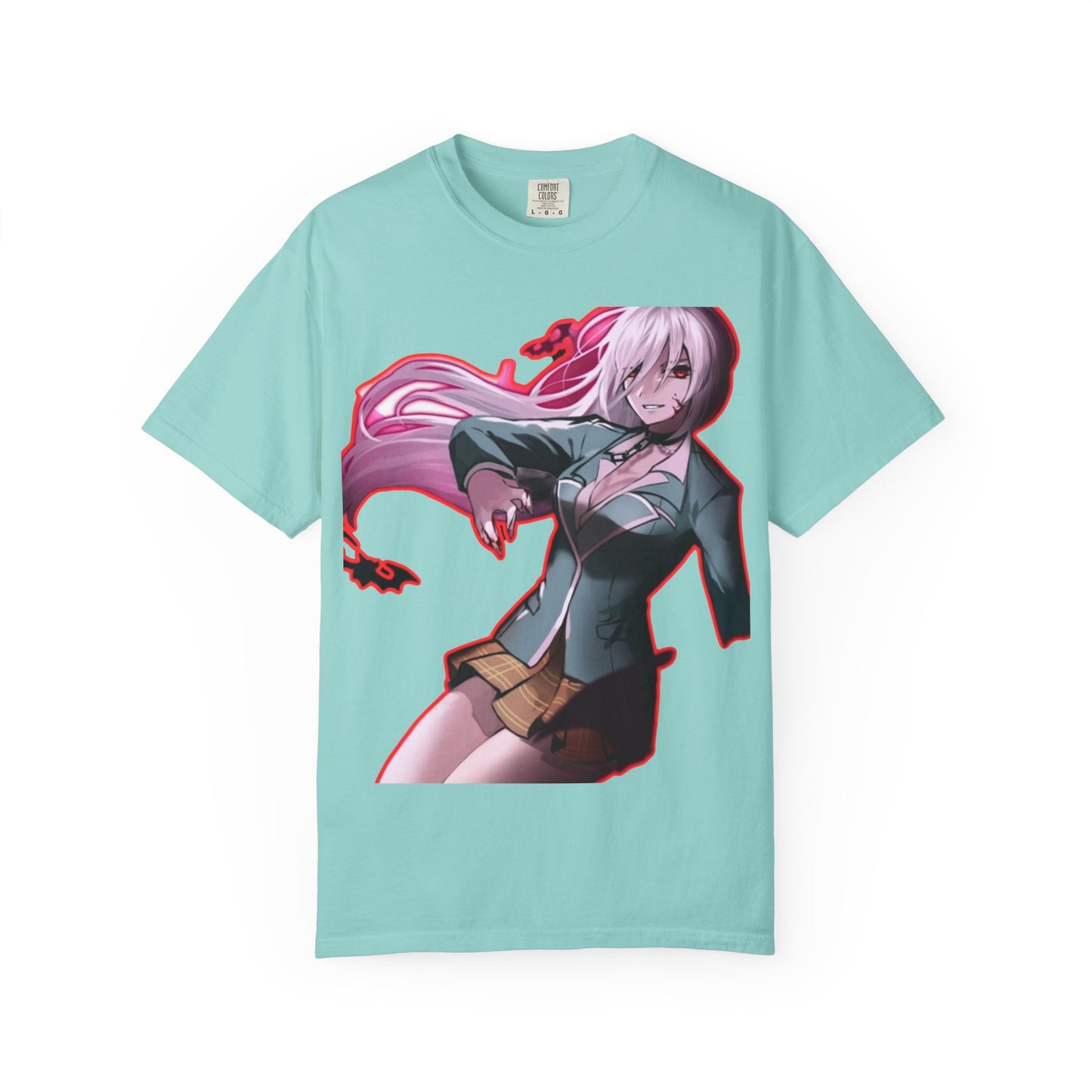 Anime-Themed T-Shirt Featuring Bold Artwork