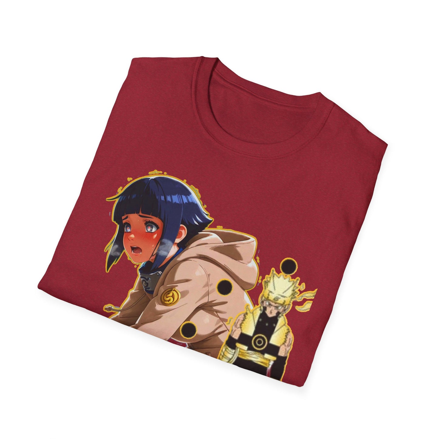 Anime-Inspired Naruto 2 Unisex Softstyle T-Shirt, Graphic Tee for Fans, Casual Wear, Gift for Birthdays, Cosplay Outfit, Summer Style