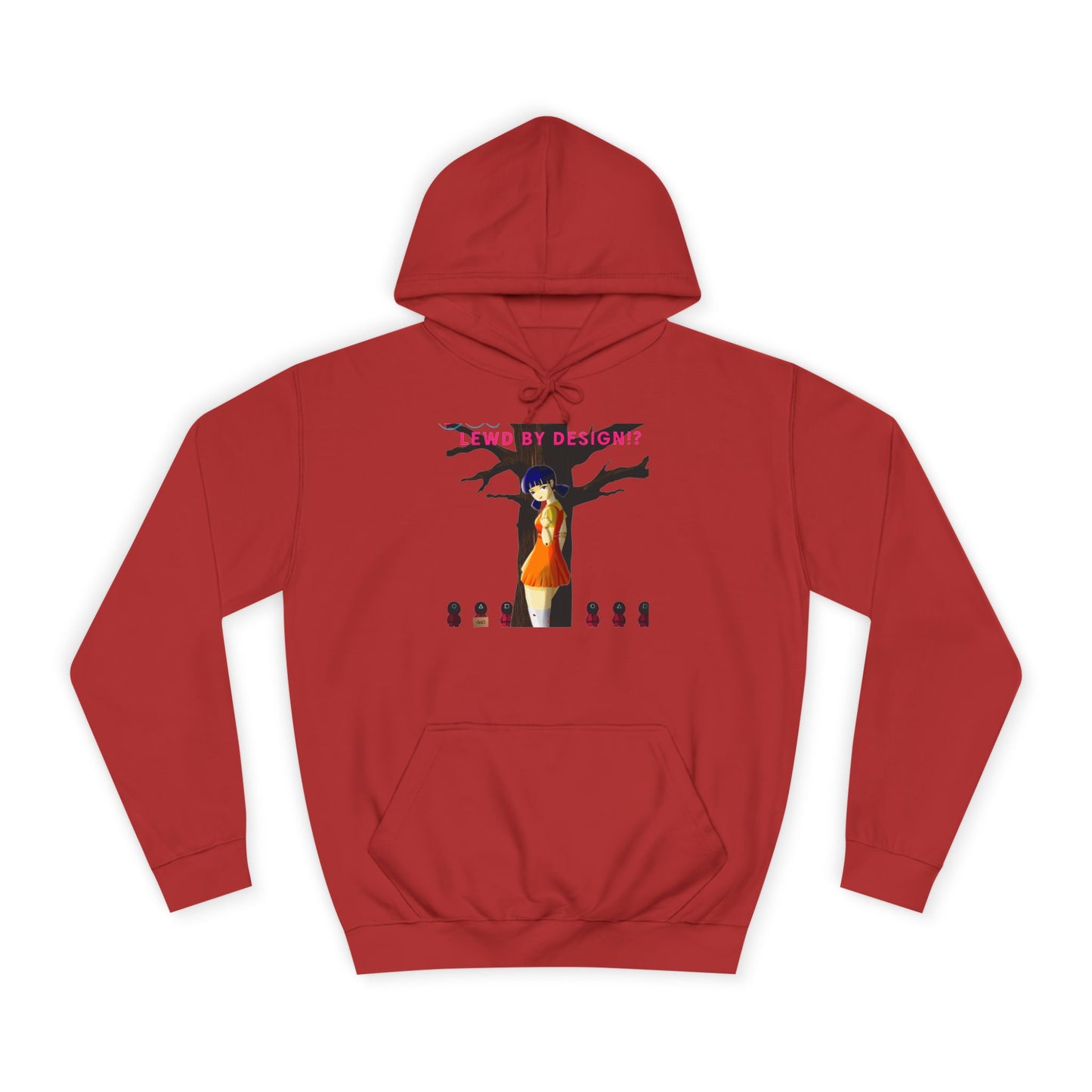 Trendy Anime College Hoodie, Cozy Unisex Sweatshirt, Perfect Gift for Students, Casual Streetwear, Unique Graphic Pullover