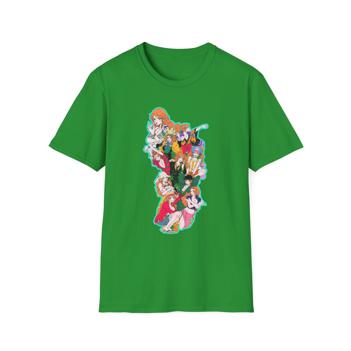 Whimsical Cartoon one piece 9 Character Unisex T-Shirt | Fun Graphic Tee, Gift for Fans, Casual Wear, Collectible Apparel, Birthday Gift