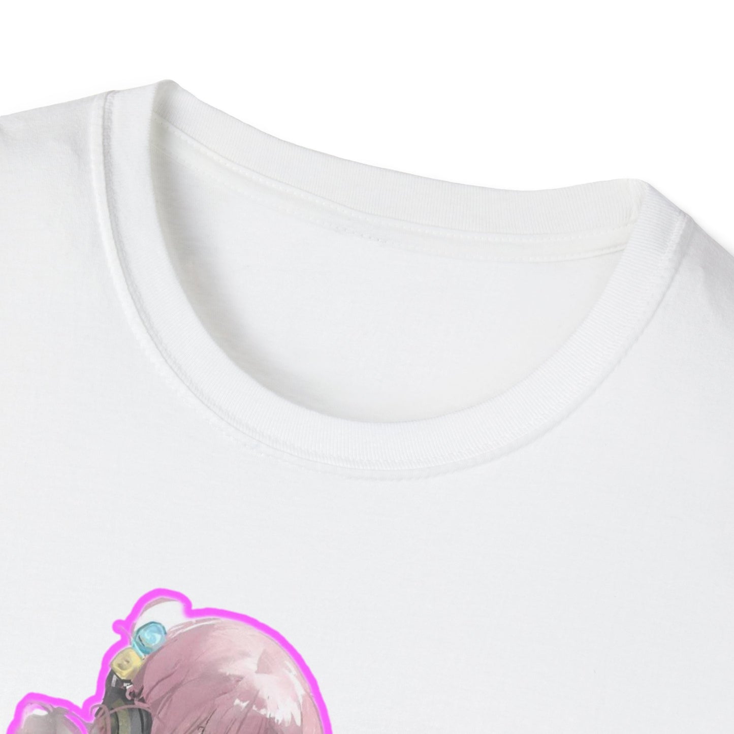 Cool Gamer Girl T-Shirt, Anime Tee, Unisex Softstyle Shirt for Game Lovers, Gift for Birthdays, Casual Wear, Fun Streetwear