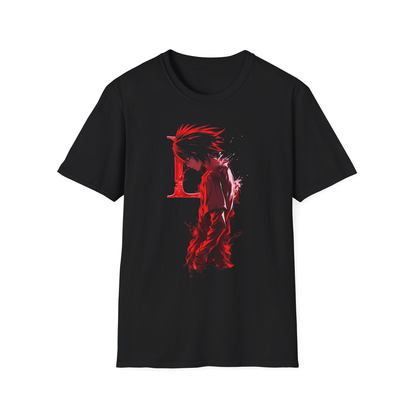 Dn Anime-Inspired Unisex Softstyle T-Shirt, Retro Anime Tee, Gifts for Otaku, Casual Wear, Unique Graphic Shirt