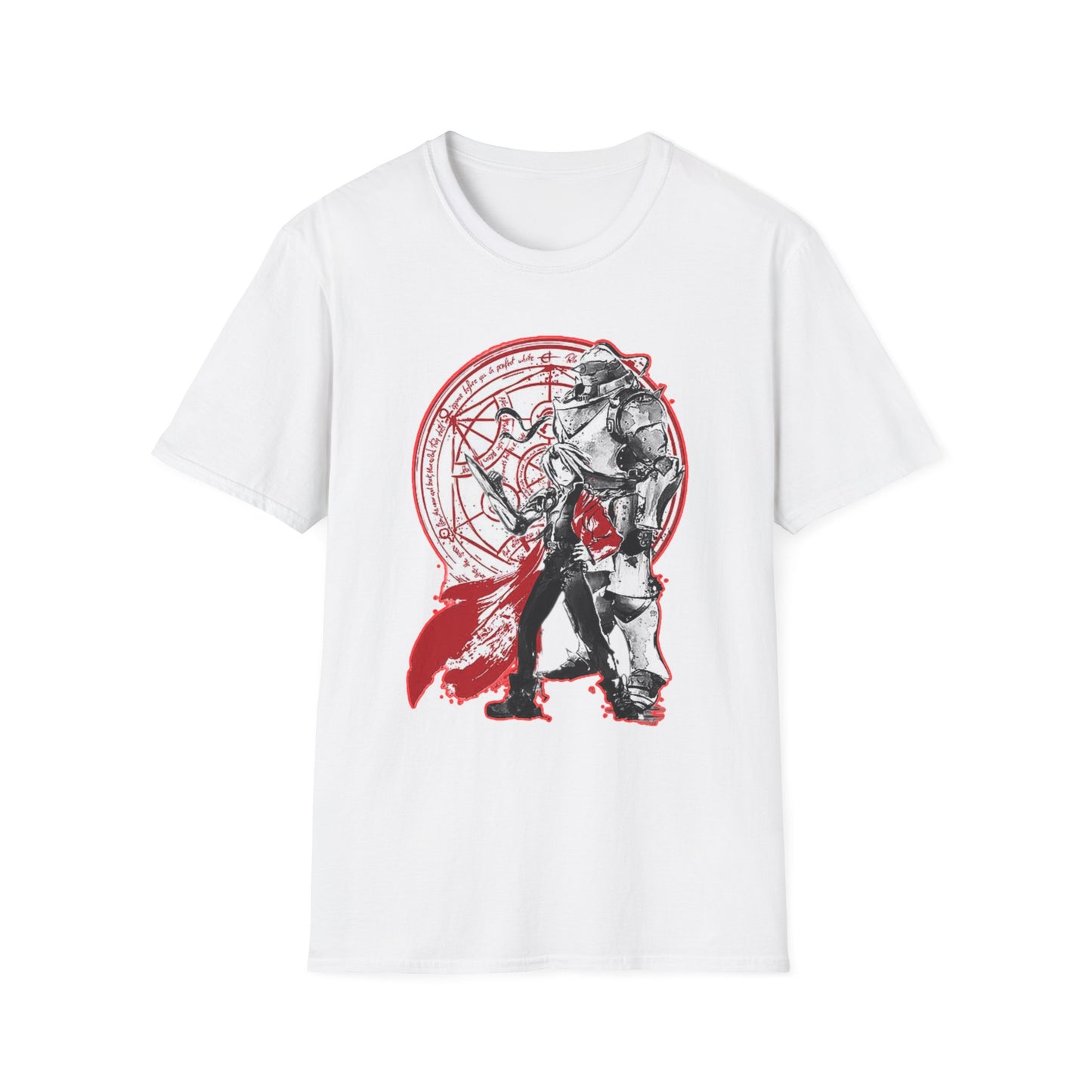 Unisex Graphic fma 2T-Shirt with Alchemist Design – Stylish Casual Wear, Anime Gift, Perfect for Fans, Everyday Comfort, Unique Gift Idea